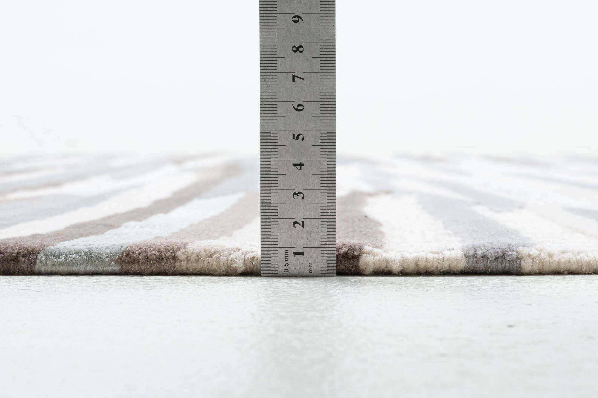 jabusilk_c3868_555beigemulti_413198_5 Nepal Teppich Jabu Silk Wolle Seide Design Teppich 246x307cm