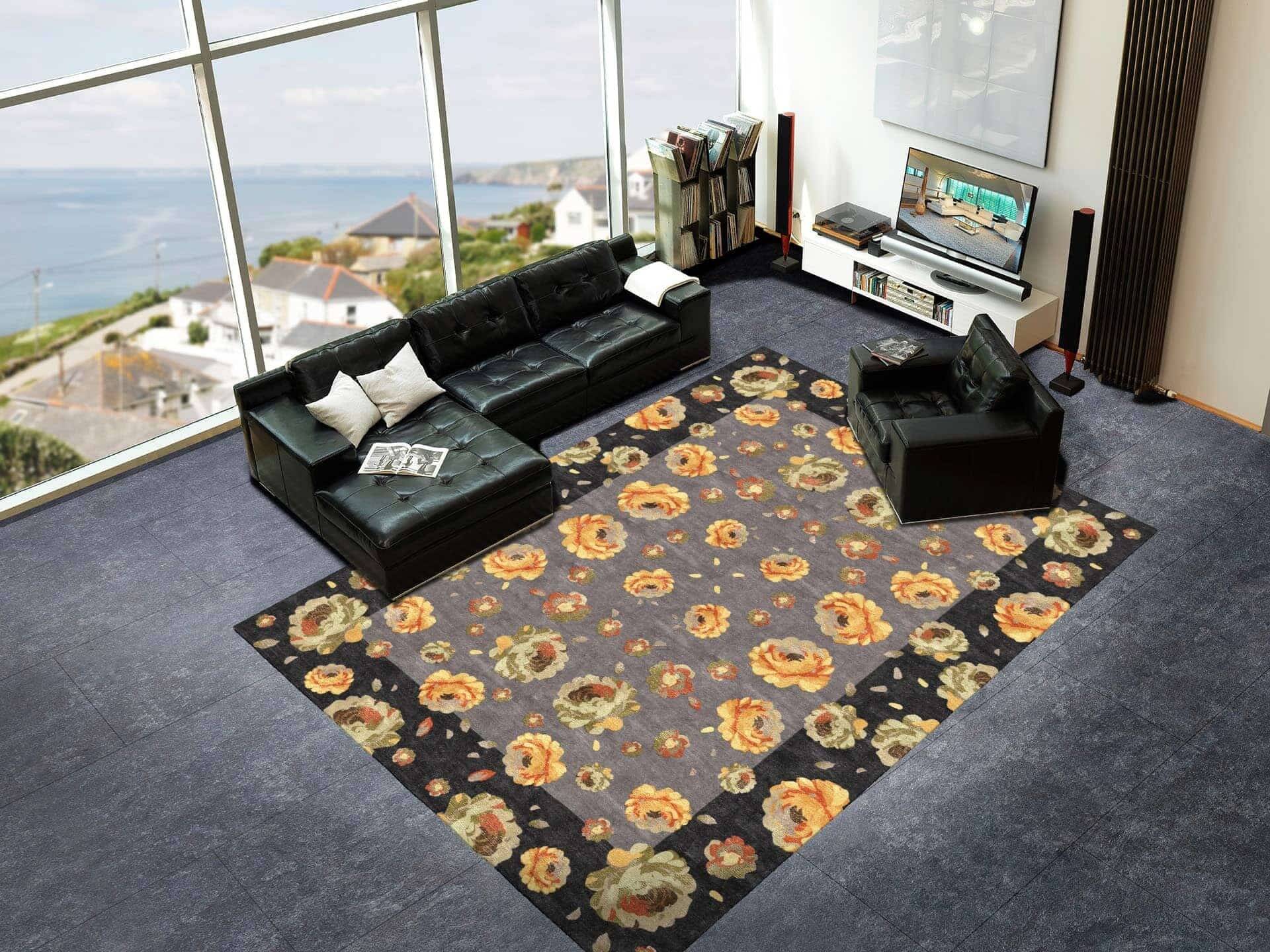 Makalu Nepal Teppich Century M173 Handgetuftet im Wunschmaß Makalu Nepal Teppich Century M173 Handgetuftet im Wunschmaß