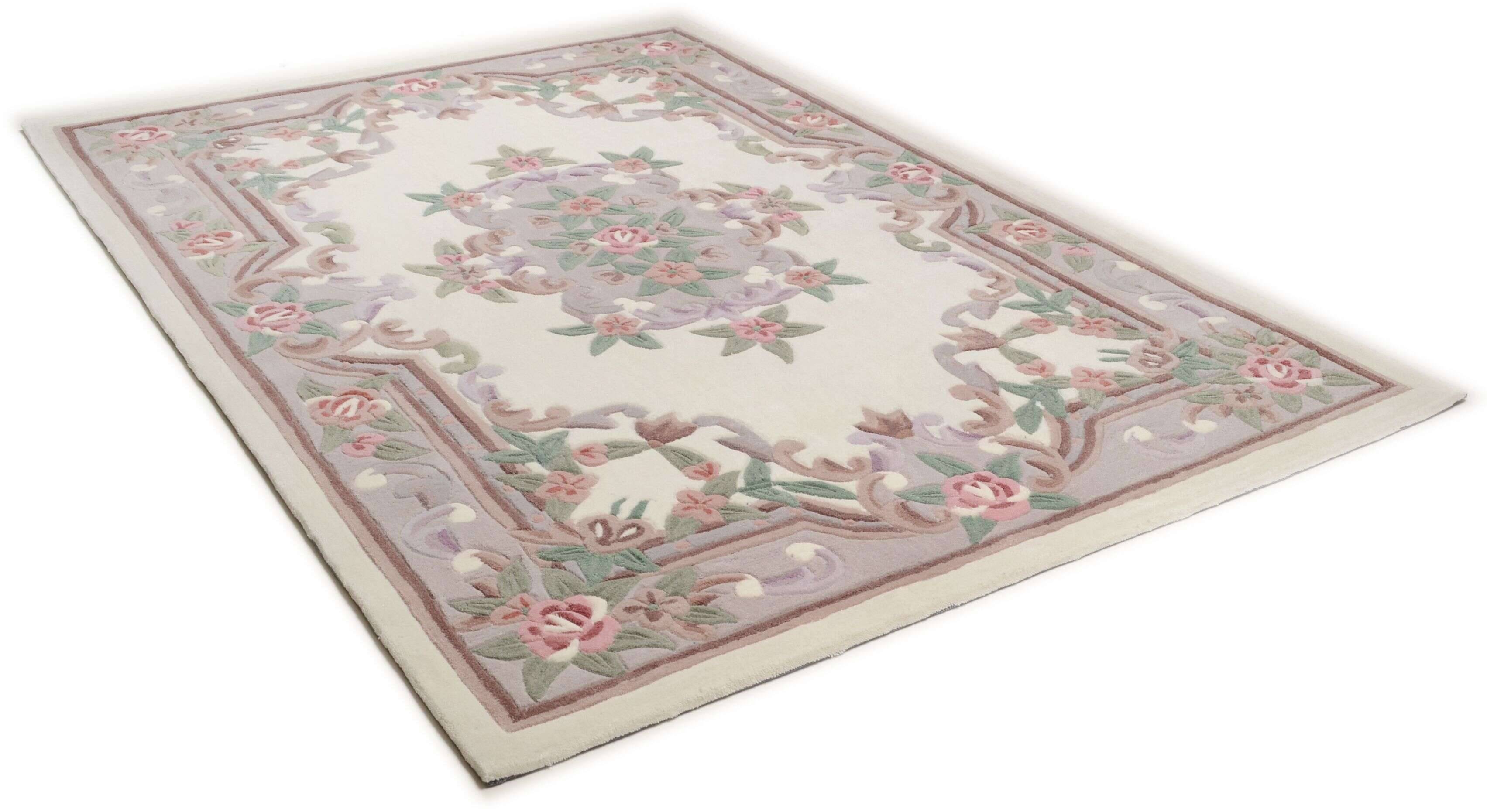 Ming_501_550beige_300745_2 Ming Aubusson Teppich China Design Theko