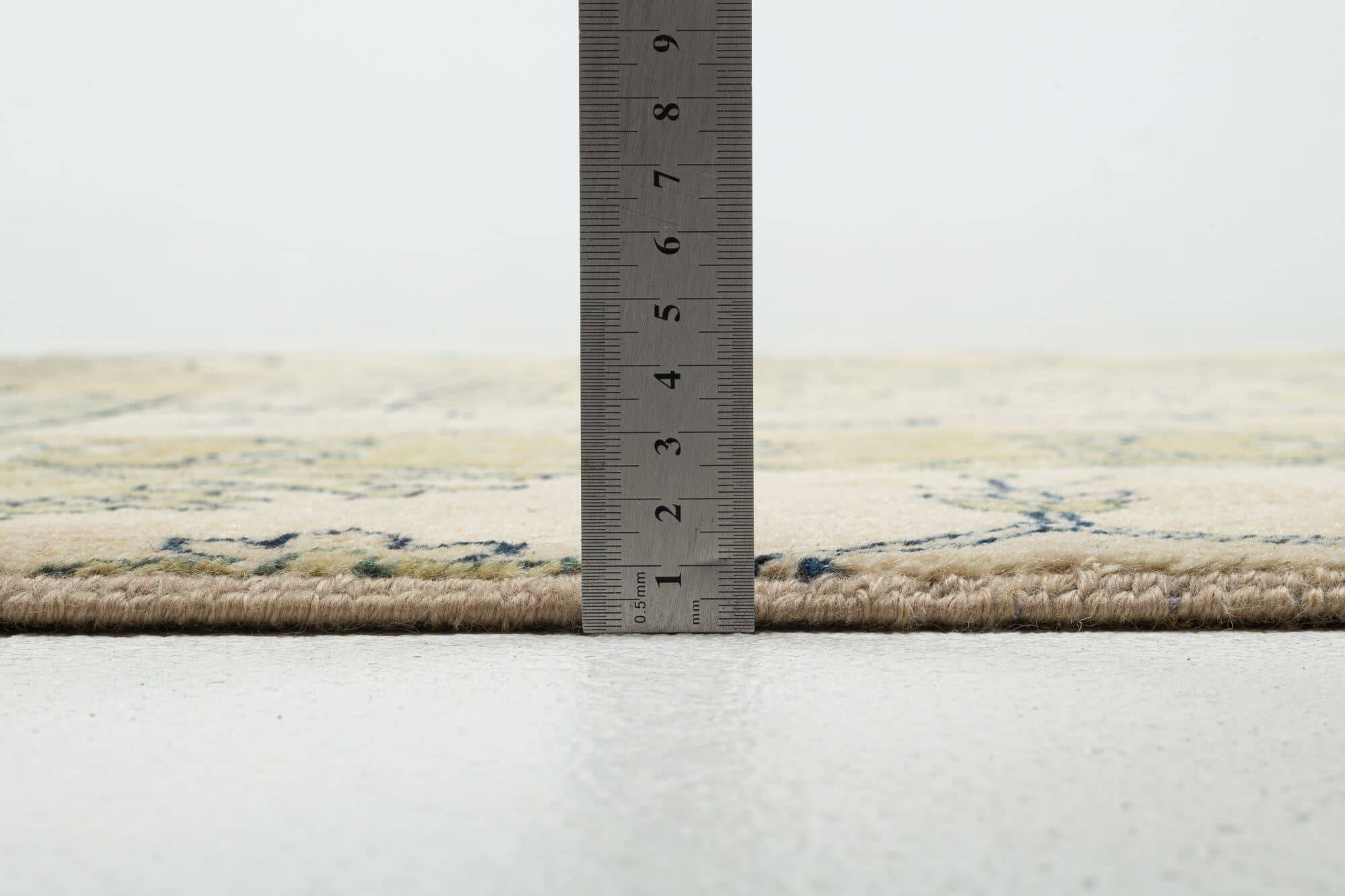 Patchwork Teppich PATCH Handgeknüpft beige-grün 170x240cm Patchwork Teppich PATCH Handgeknüpft beige-grün 170x240cm