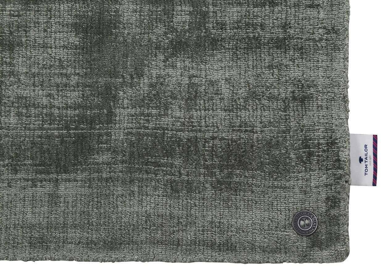 Shine_Uni_300green_4 Shine Teppich Tom Tailor Vintage Teppich Viskose