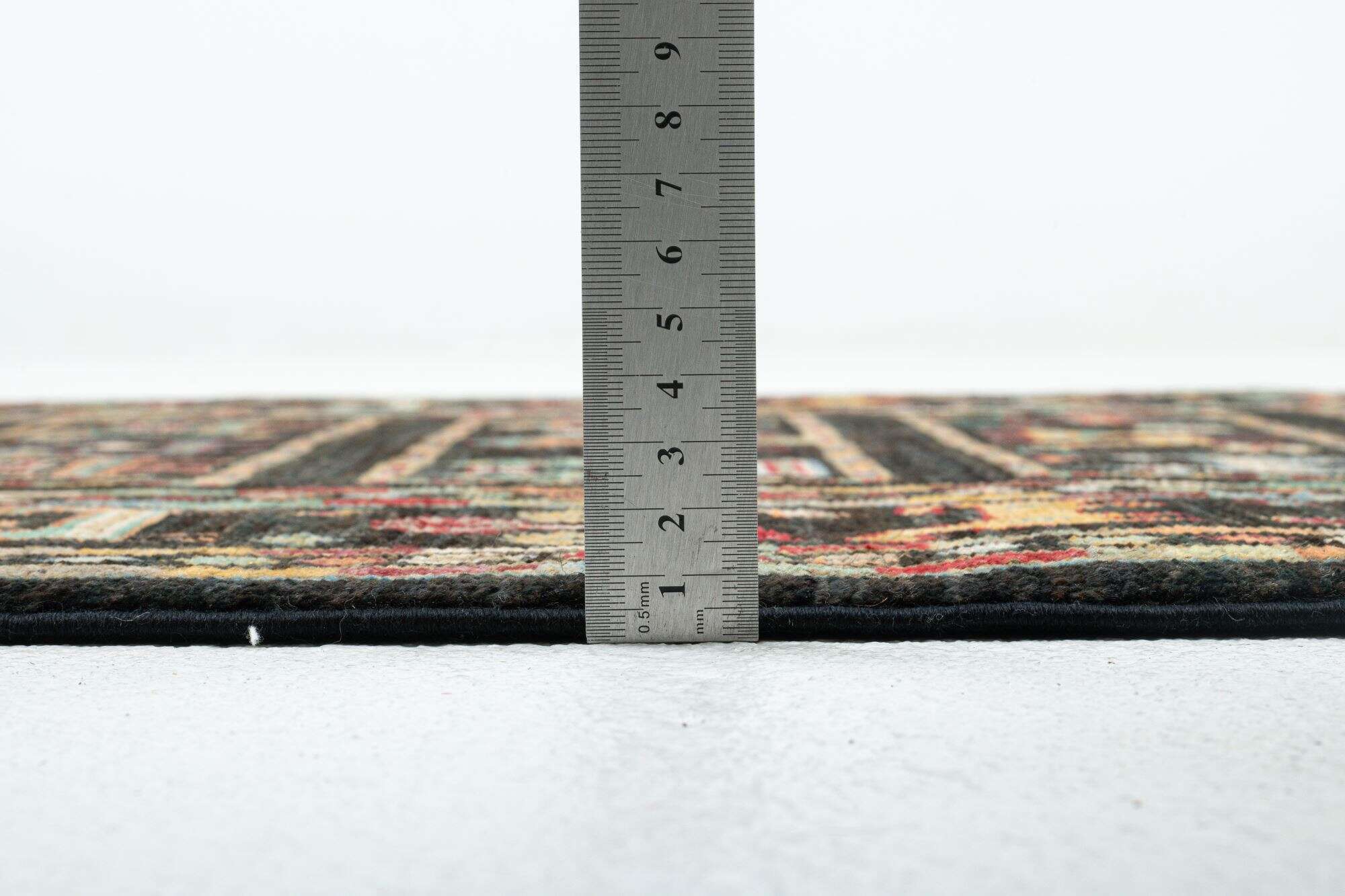 Kandashah Ziegler Teppich Handgeknüpft Klassisch braun 087x118cm
