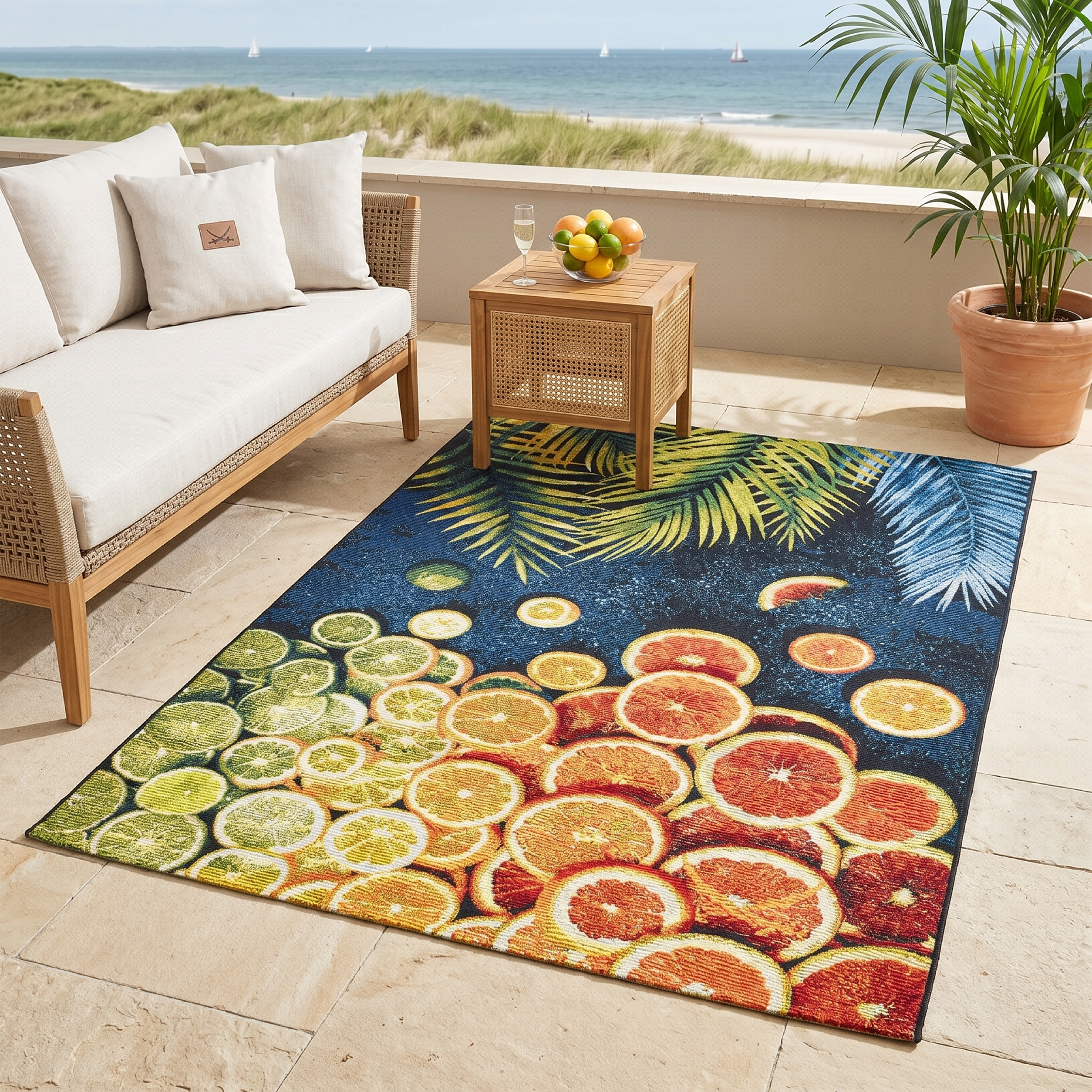 Sansibar Home Outdoor Teppich Rantum Beach