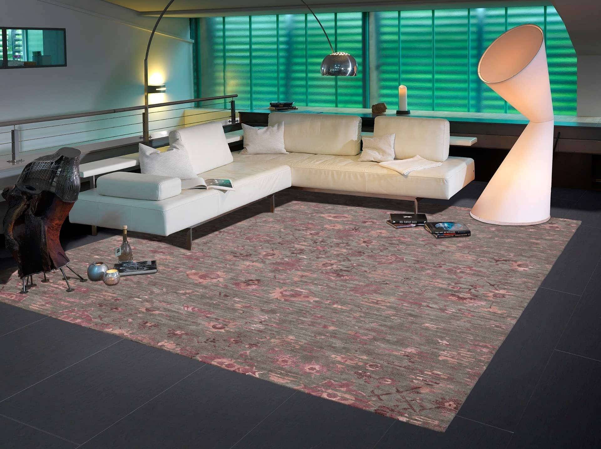 Makalu Nepal Teppich Antique M308 Handgetuftet im Wunschmaß Makalu Nepal Teppich Antique M308 Handgetuftet im Wunschmaß