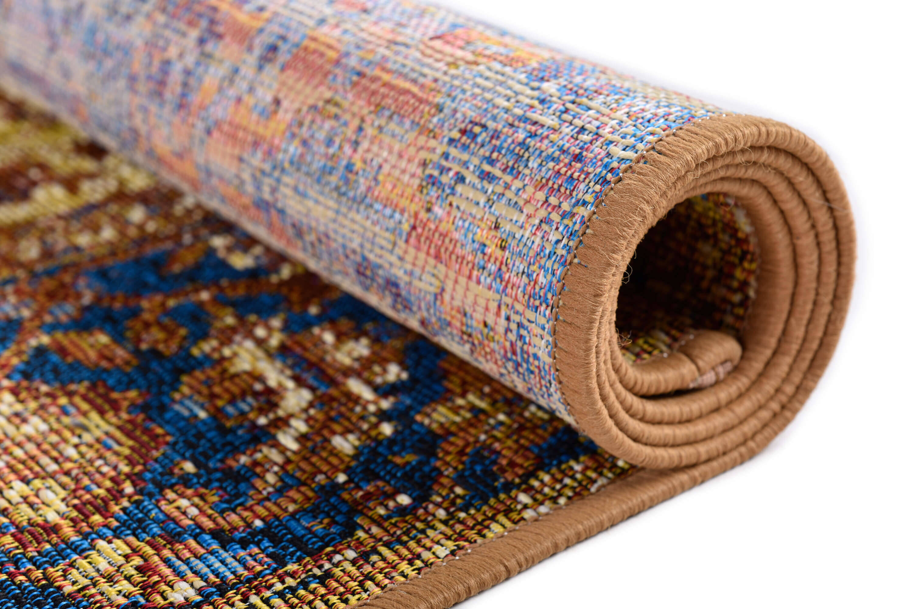 FunkyOutdoor_OrientOne_870Gold_426440_11 Tom Tailor FUNKY IN- OUTDOOR Orient One Teppich Flachgewebe