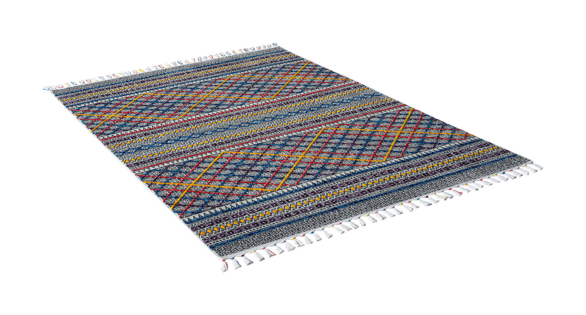 6681_222_099_Jesi_Perspektive_dunkel_3 Teppich Modern Teppich Jesi 6681-222-099 Boho Designteppich