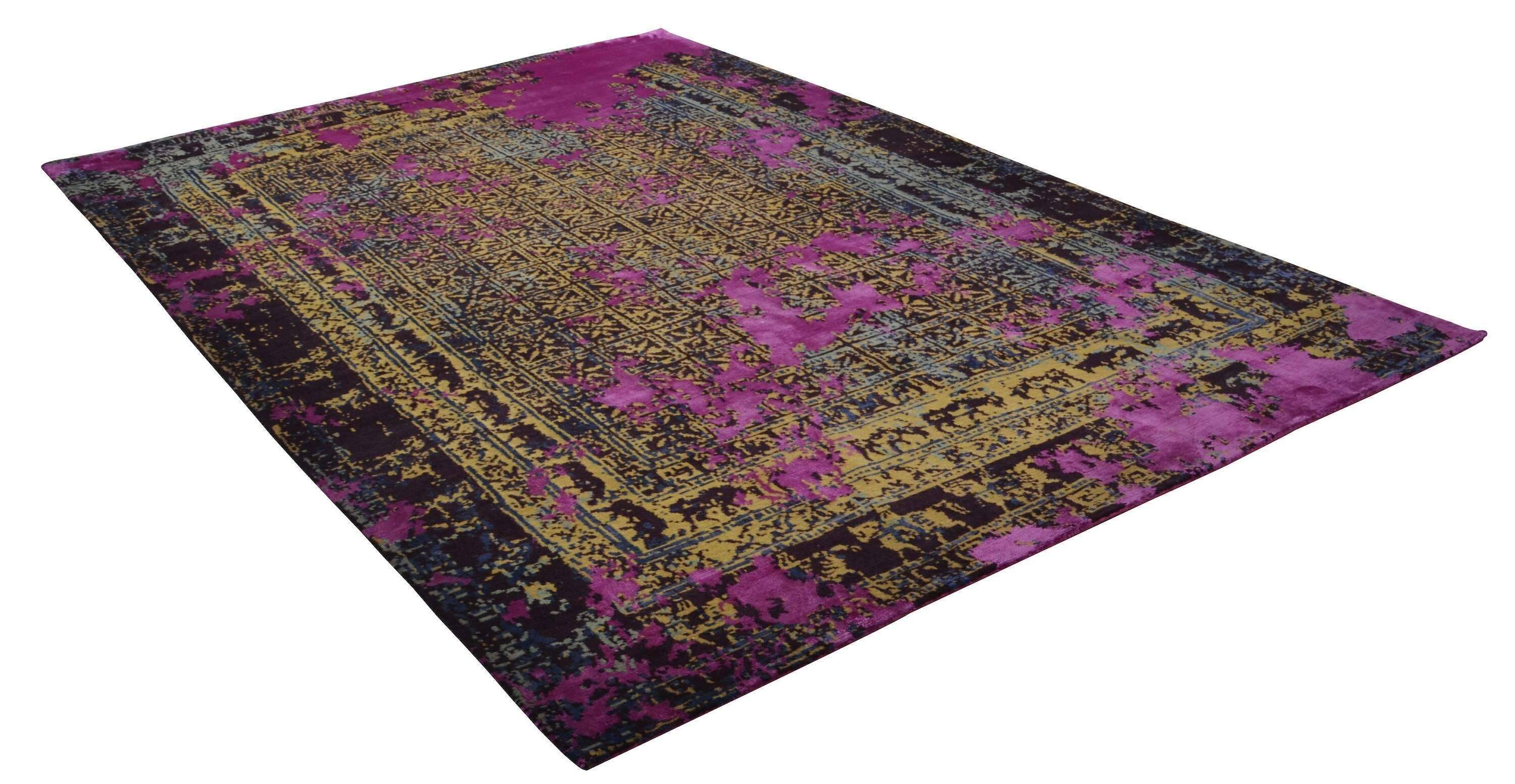 JabuSilk60_CX3257_X483_405027_2 Nepal Teppich Handgeknüpft in Nepal Jabu-Silk 60 CX3257