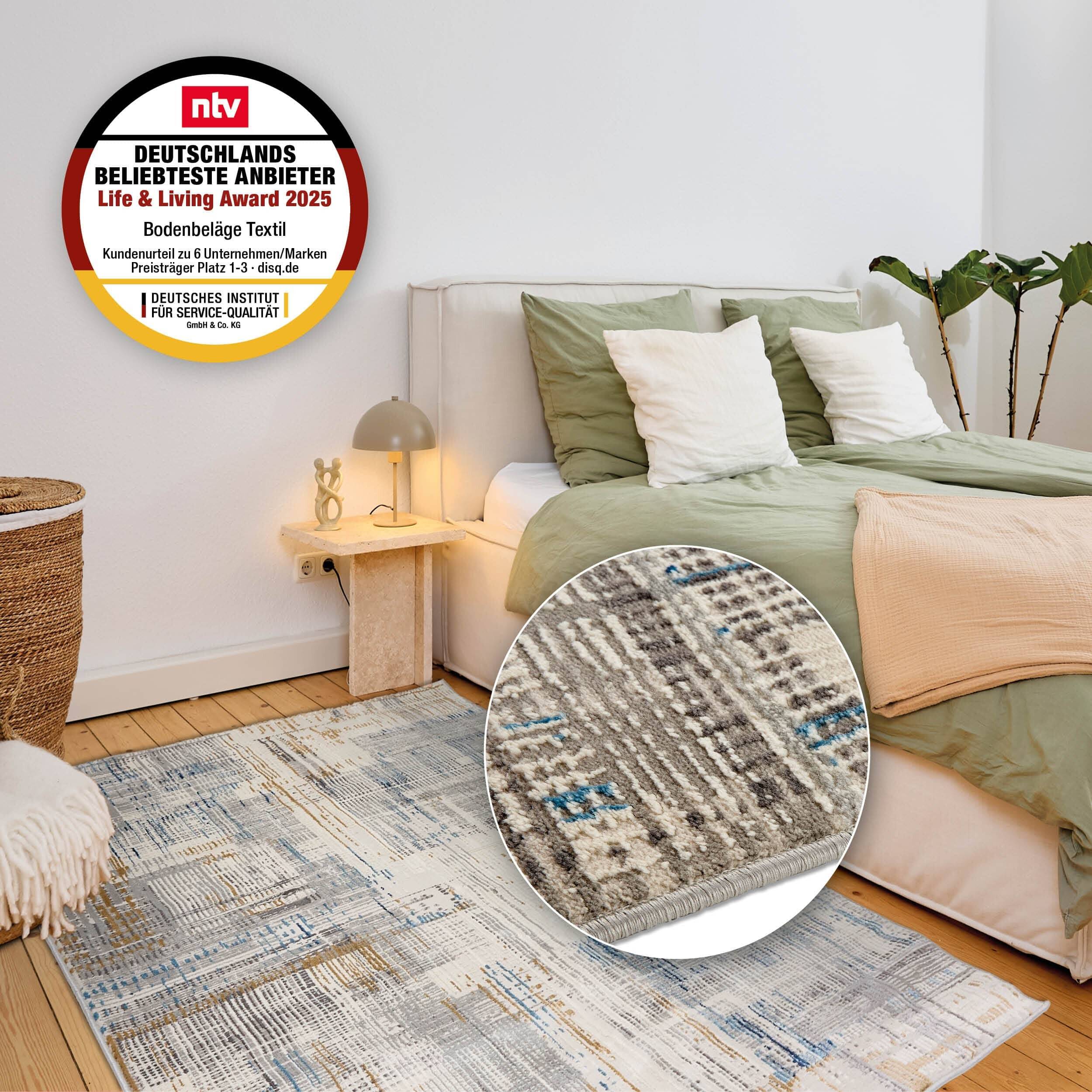 Vintageteppich Jules D.251 C. 024 Vintage grau-blau Vintageteppich Jules D.251 C. 024 Vintage grau-blau