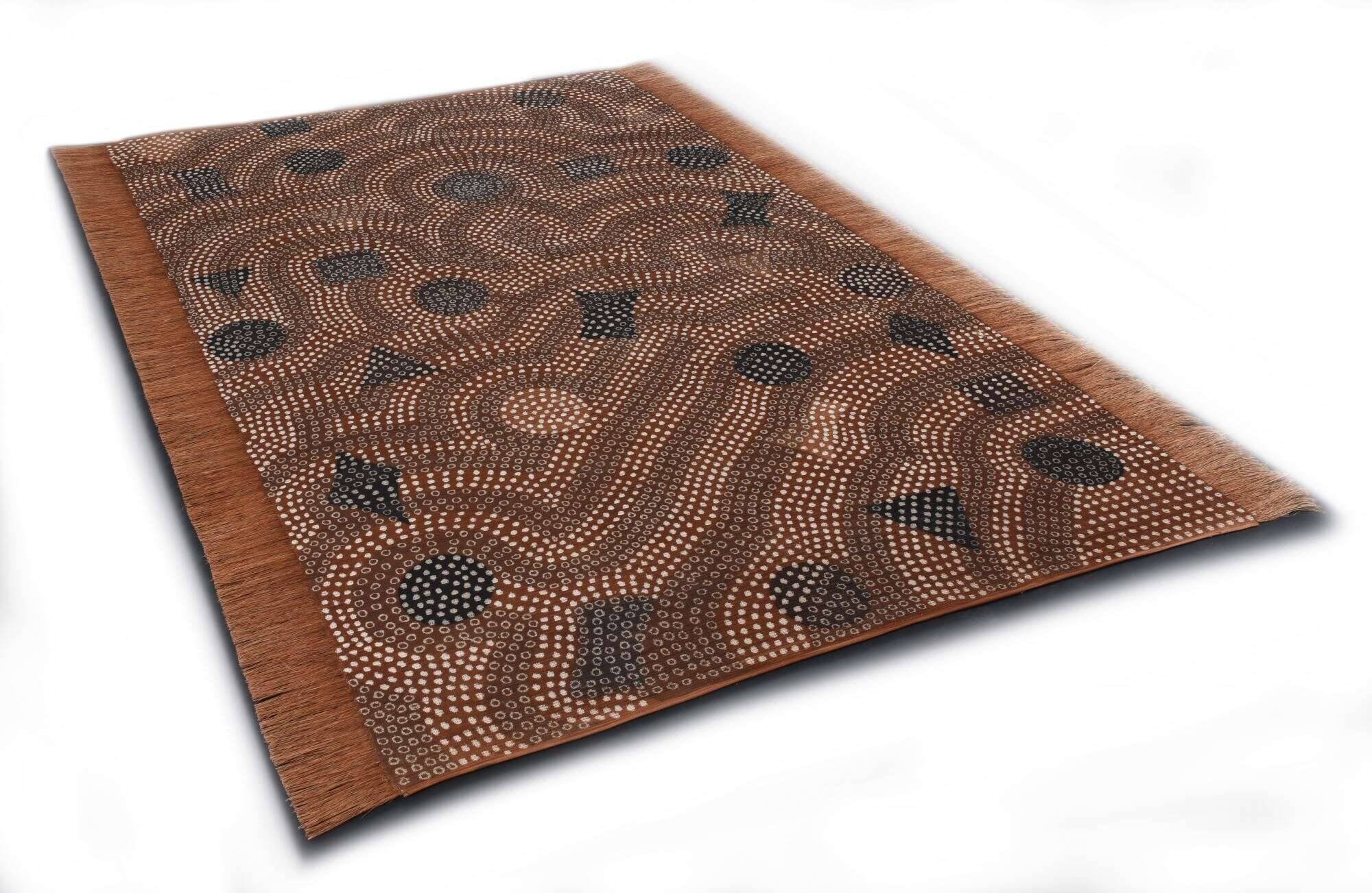 bologan_dakan_bo-002_444_rost_multi_407379_2 Teppich Bogolan Dakan In und Outdoor Teppich Boho