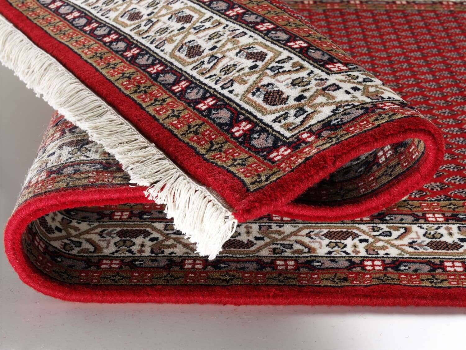 1152-916-4vIdOvZpnYnkym Orientteppich Mir Sakki Handgeknüpft reine Schurwolle Natur Teppich