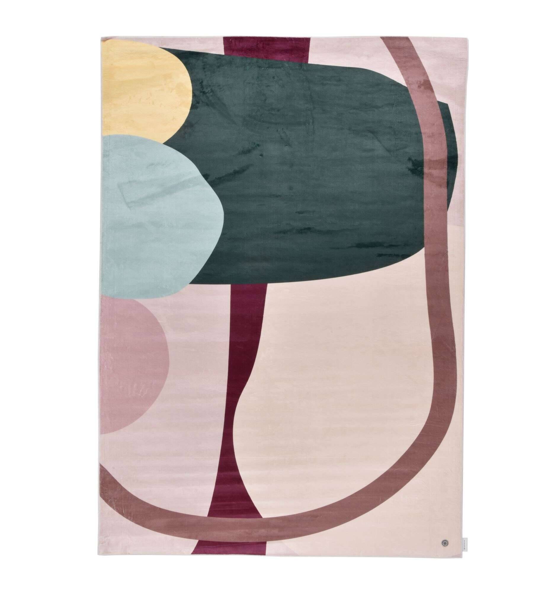 shapes_four_305greenmulti_426901_1 Tom Tailor Kollektion Shapes Four 305 Teppich Modern
