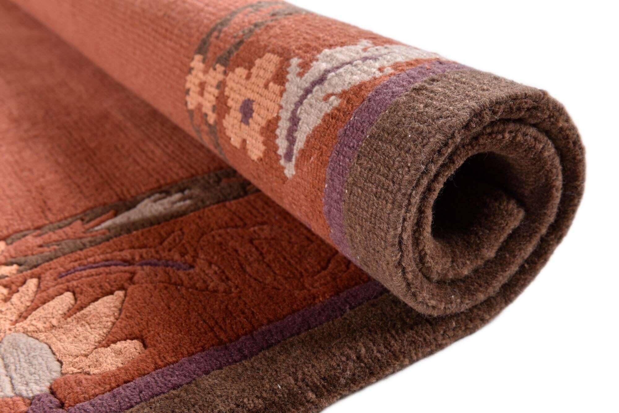 gurkhaseta_mk85_210redmulti_110603_11 Tibet Teppich Nepal Gurkha Seta 160x230cm