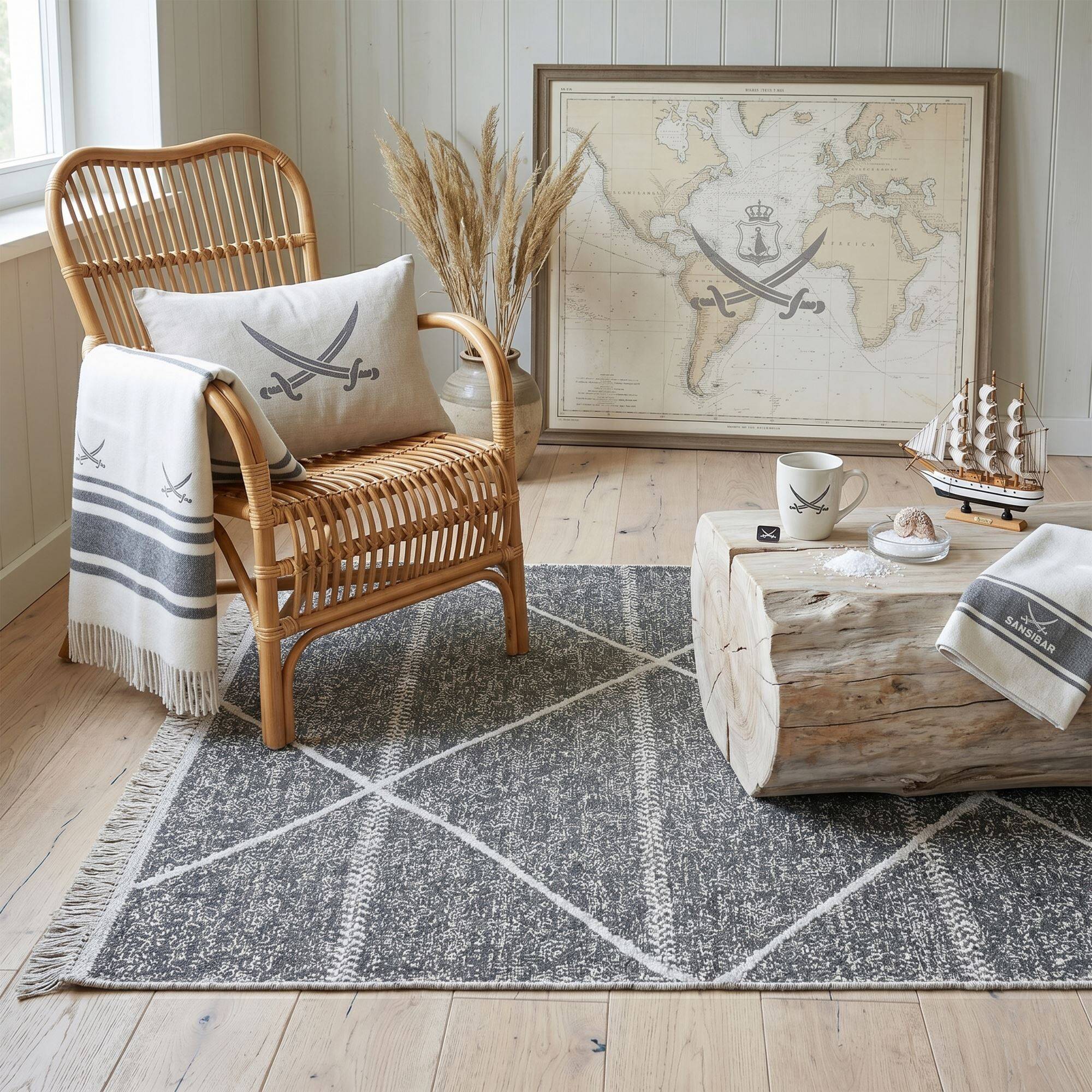 Sansibar In- und Outdoor Teppich Design Braderup