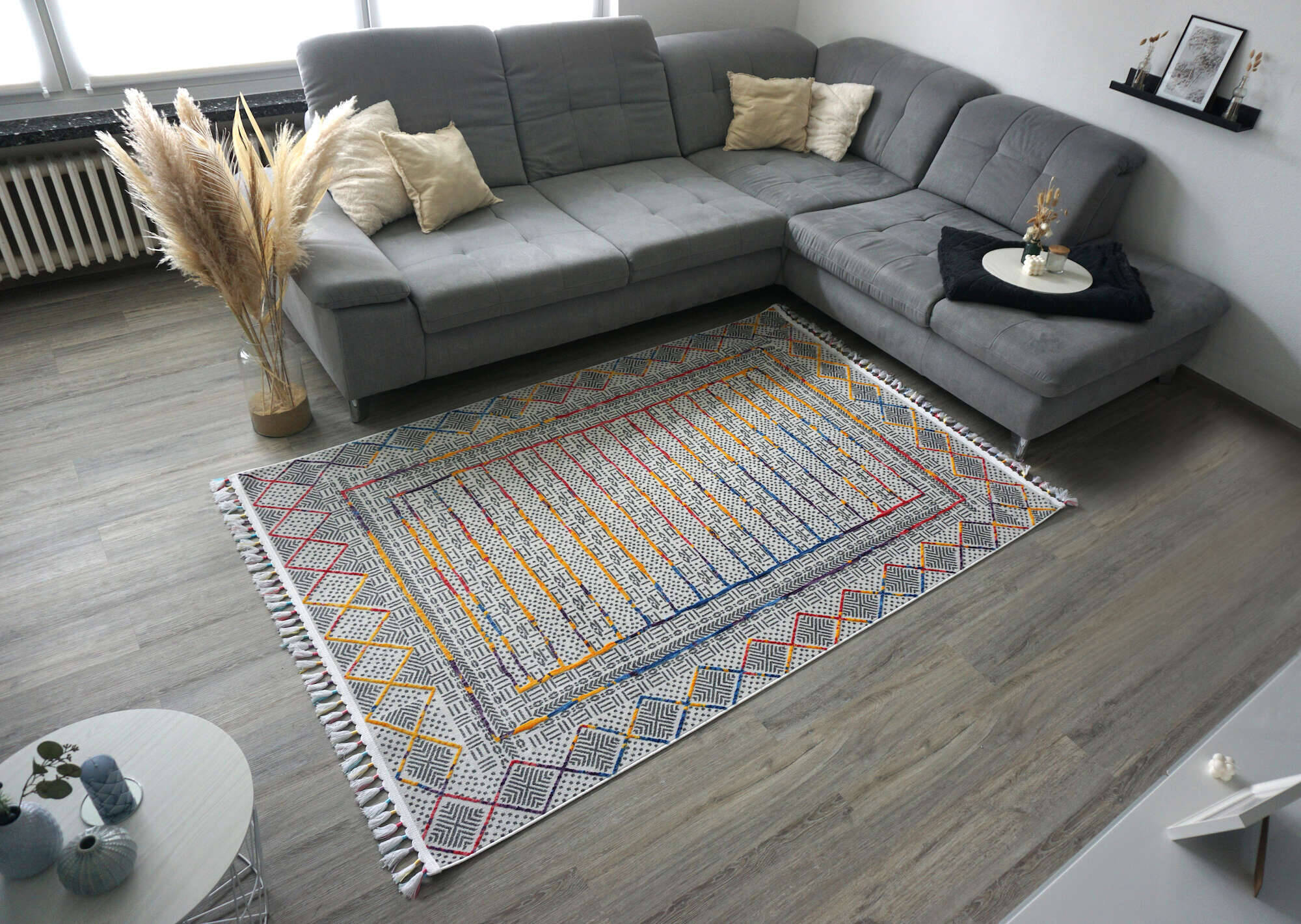 6681_221_099_Jesi_Milieu Teppich Modern Jesi 6681-221-099 Teppich Boho Style