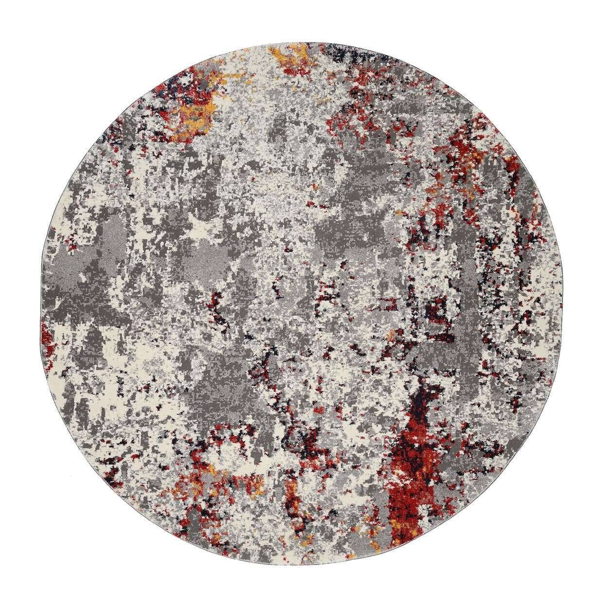 HUL08-598-22tBrzcTK2ddHpV High&Low EIGHT Vintage Teppich Rund