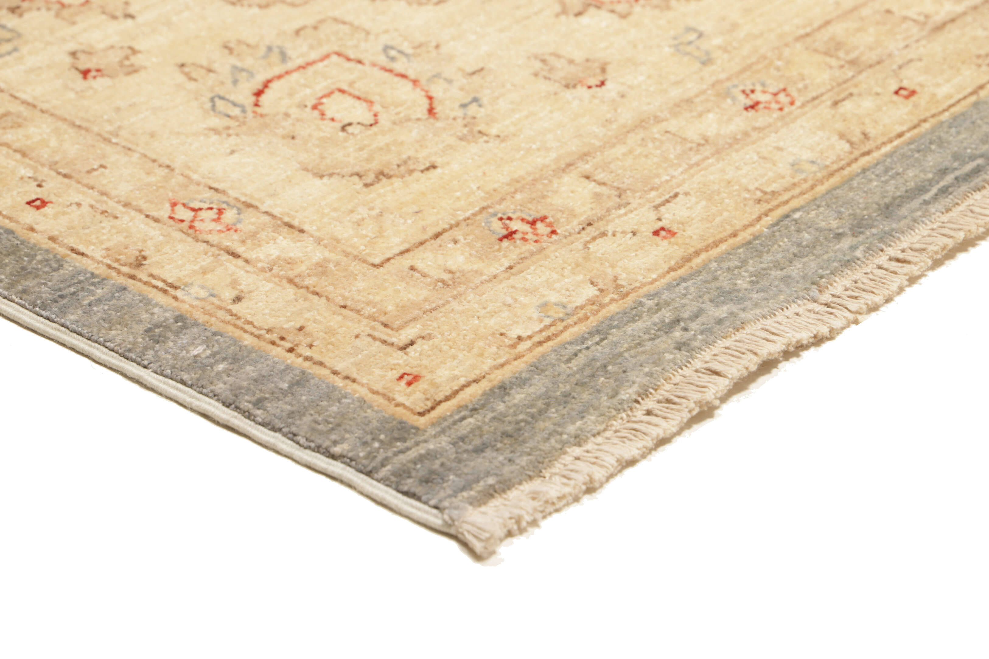 RSN359192-00004 Teppich Ziegler 293x398cm Orientteppich grau Handgeknüpft Wolle