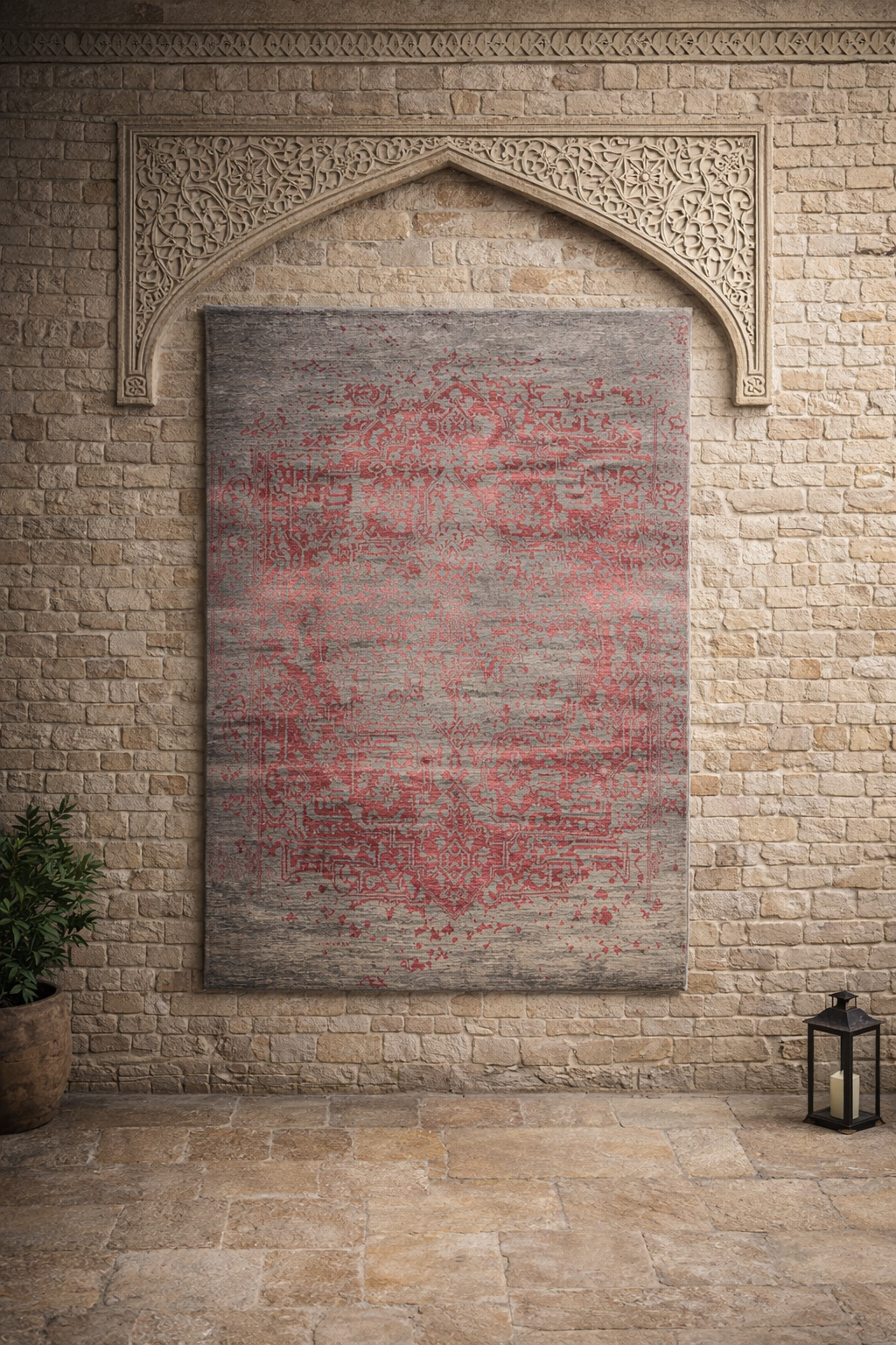 Wunschmaß Teppich Lomato deluxe Handgeknüpft Designteppich Wunschmaß Teppich Lomato deluxe Handgeknüpft Designteppich