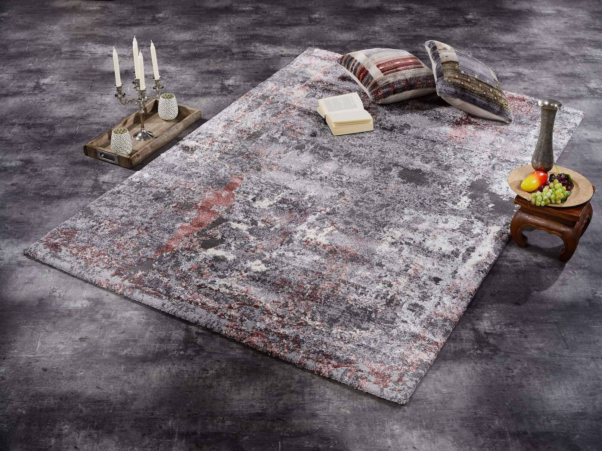 JUW01-674-11 Teppich Juwel Liray Teppich Vintage Hochflor Teppich