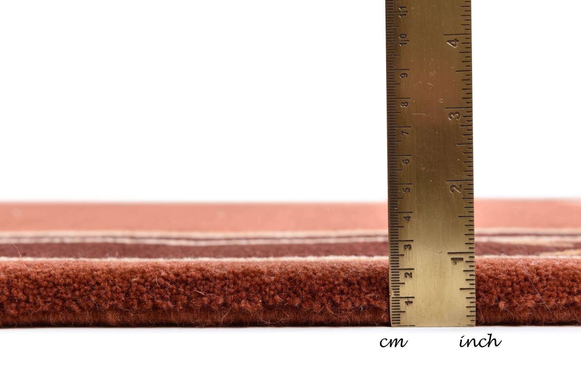 gurkha_mc88_440rust_110585_5 Tibet Teppich Gurkha MC88-440 im Wunschmaß