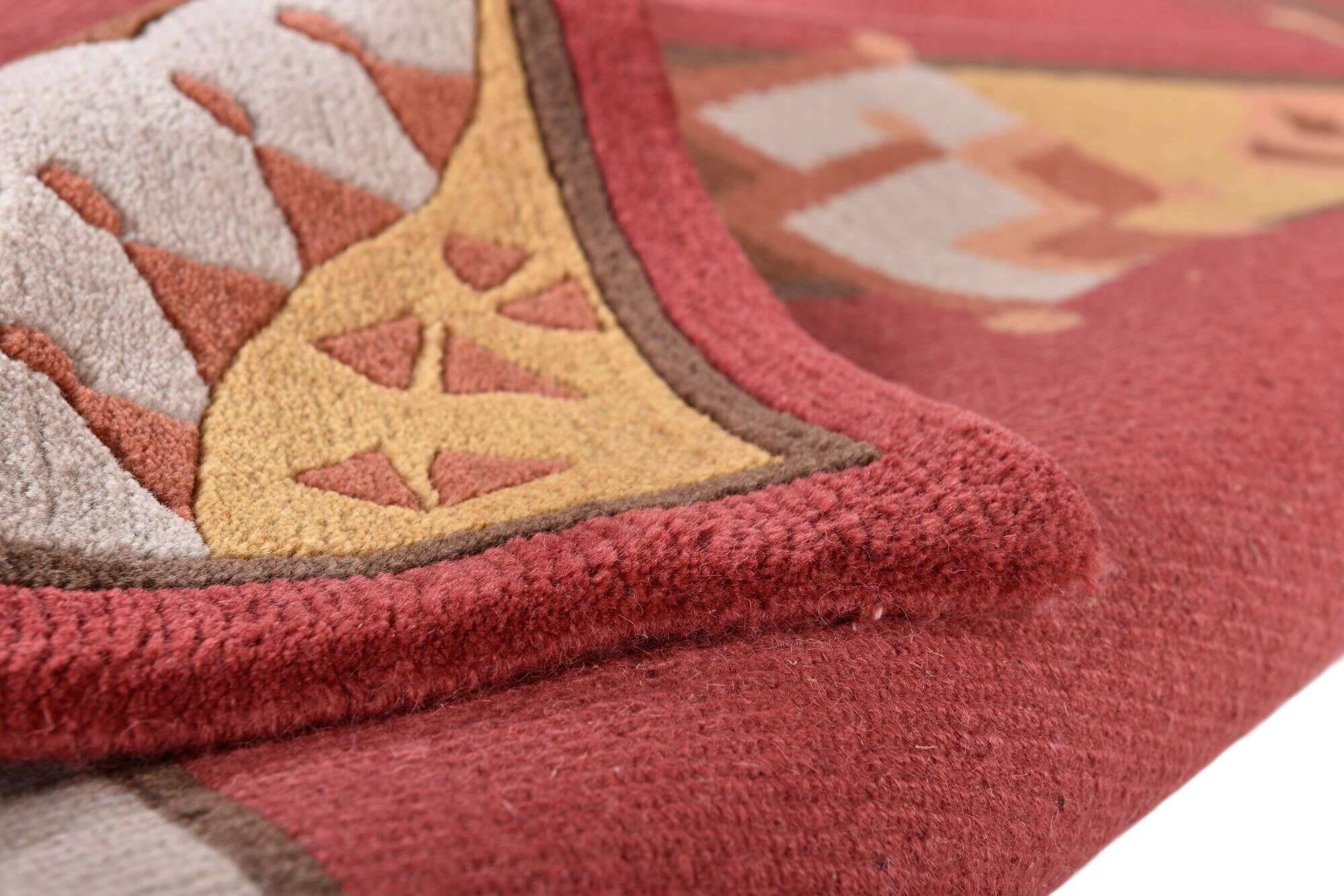 gurkha_mc84_203redmulti_110564_9 Nepal Tibet Teppich Gurkha MC84 im Wunschmaß