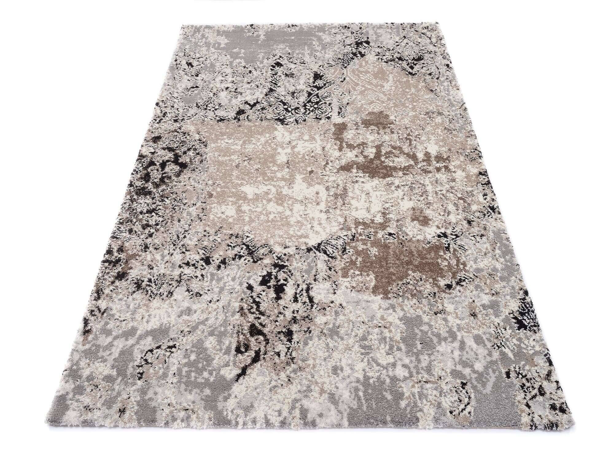 JUW03-547-5 Teppich Juwel Dramatica Hochflor Teppich Vintage Shaggy
