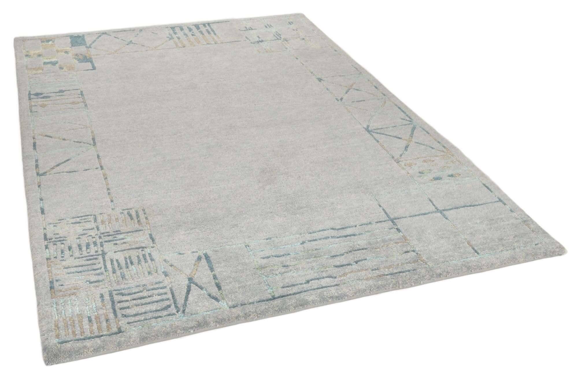 TalongaSilk_RSK689_654greymulti_413191_2 Talonga-Silk Nepalteppich im Wunschmaß