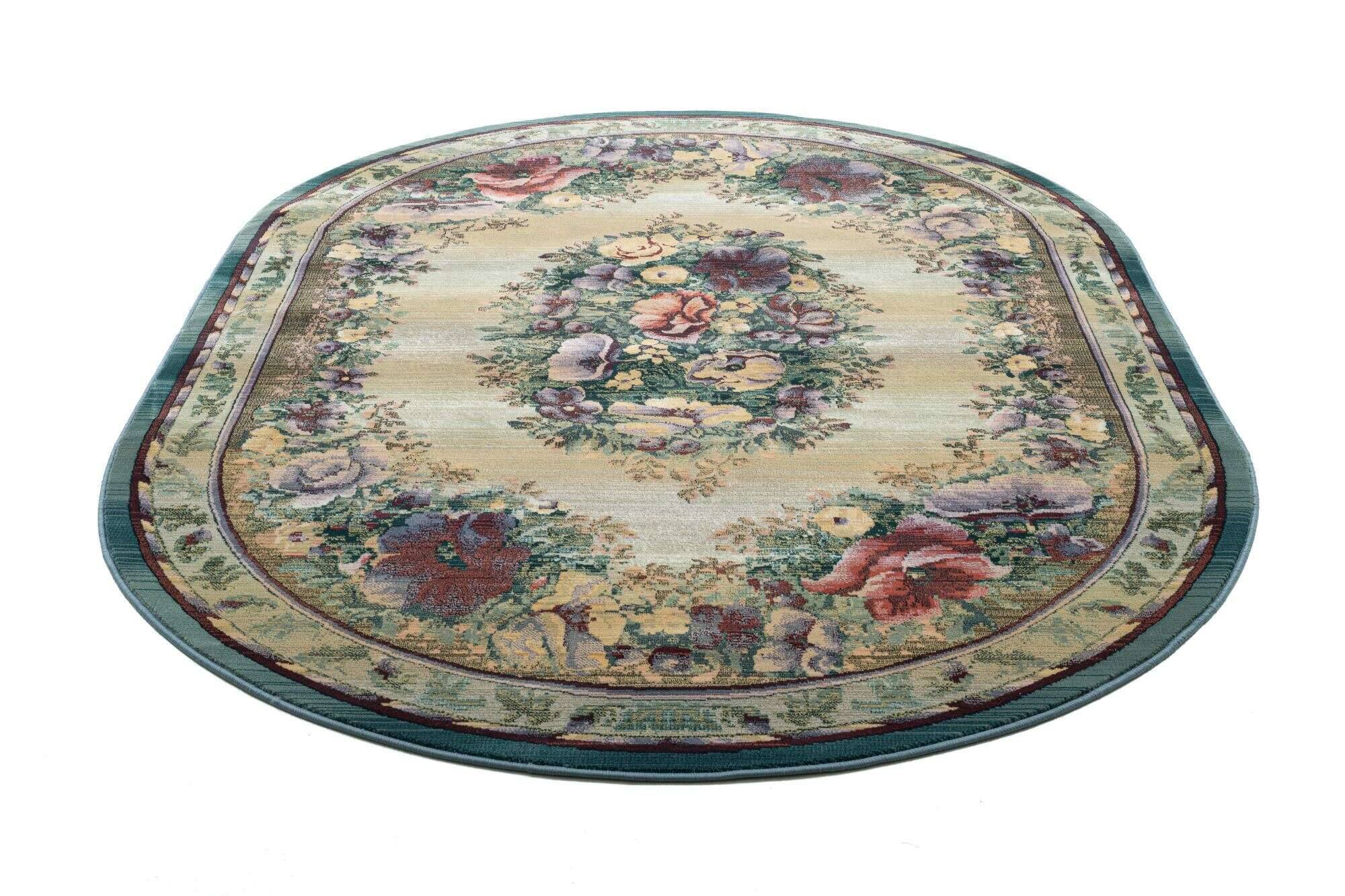 gabiro_0072_800multicolor_417801_23 Teppich Modern Gabiro 0072 Garten Eden Theko Blumen