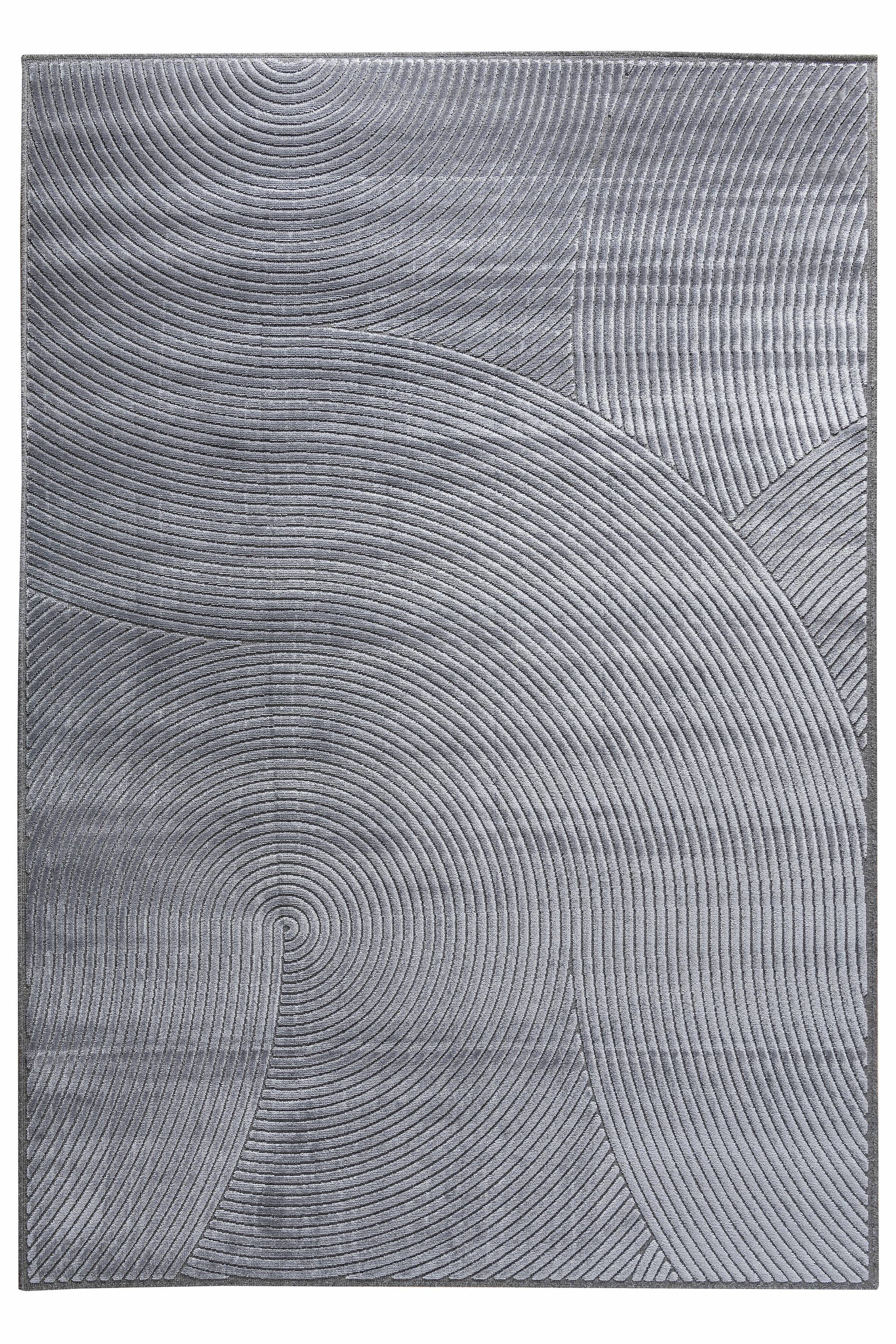 Moderner Teppich 160x230cm reine Viskose Flachgewebe 