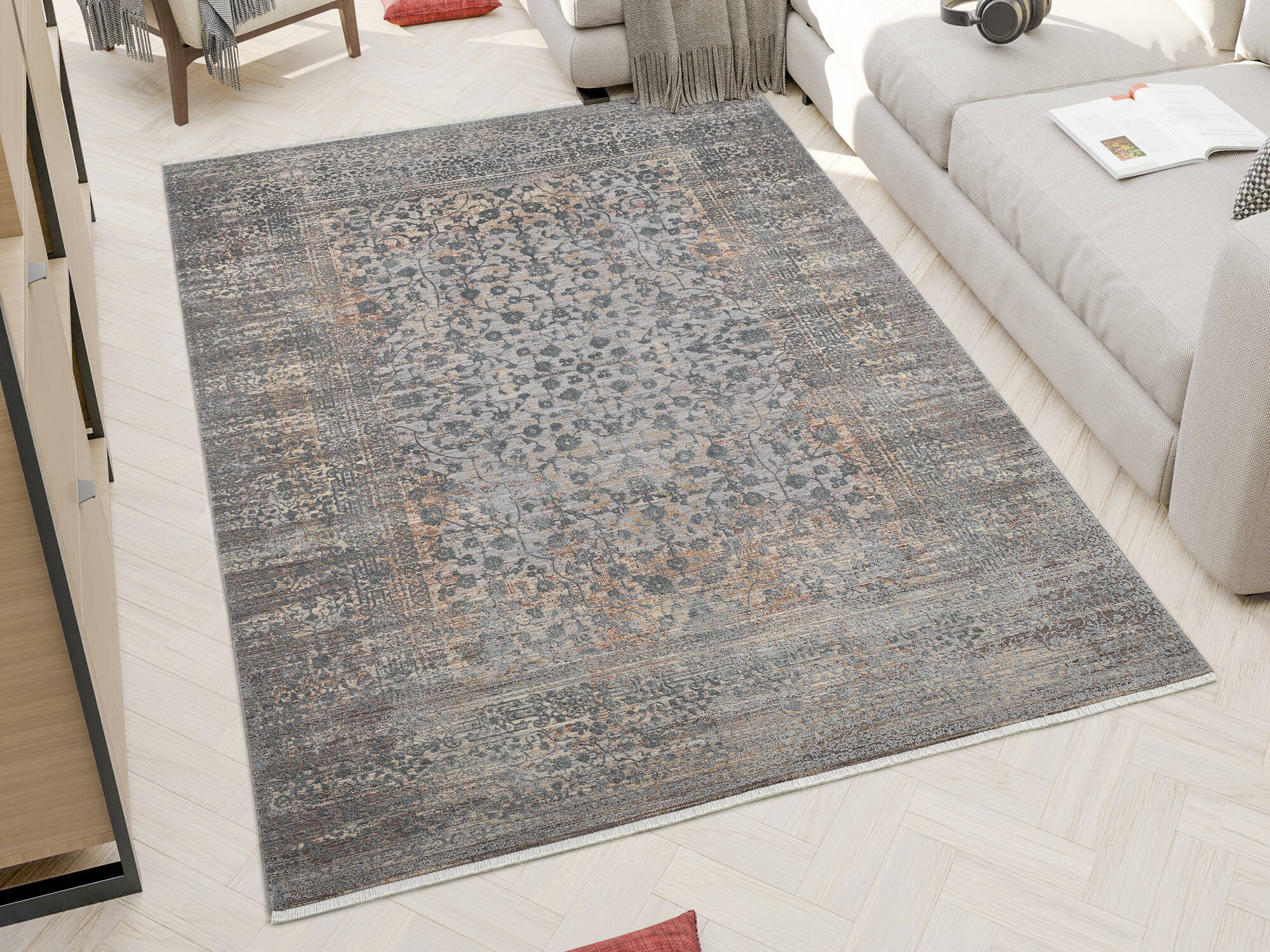 Klassischer Vintage Teppich FARBEN CAESAR von OCI Klassischer Vintage Teppich FARBEN CAESAR von OCI