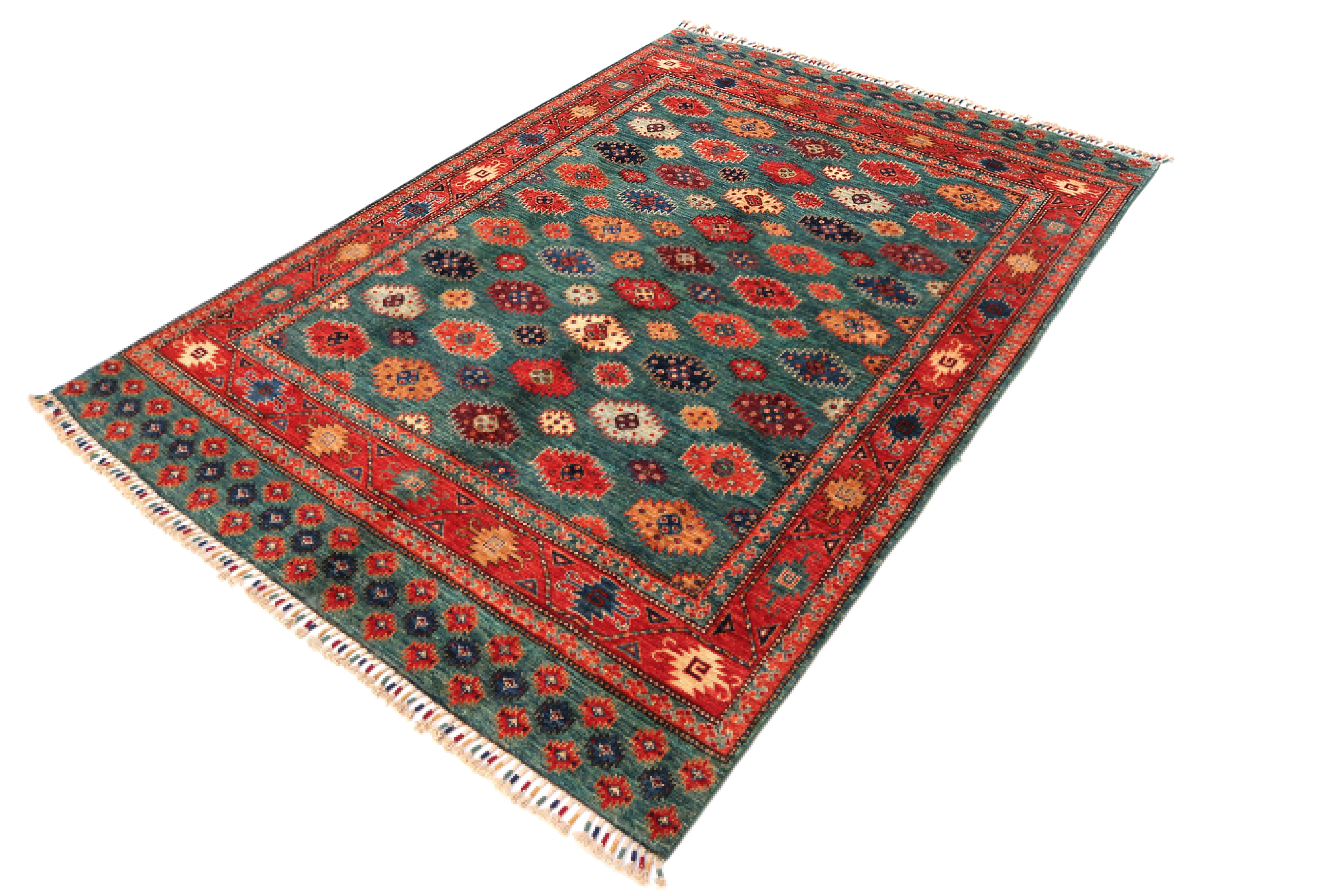 Jomud Orientteppich Handgeknüpft 170x237 cm Schurwolle