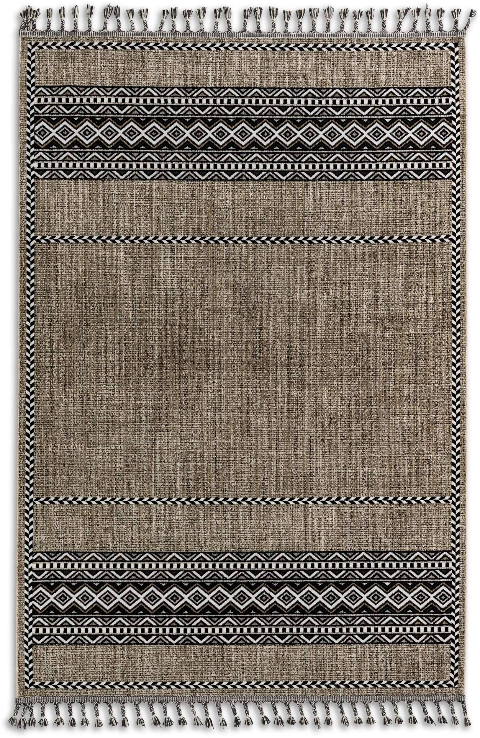 da2e9633-3d1d-56e9-9136-b97f1283051a-1 Teppich Modern Boho Style Ravenna 6634-225-006 Kelim Teppich