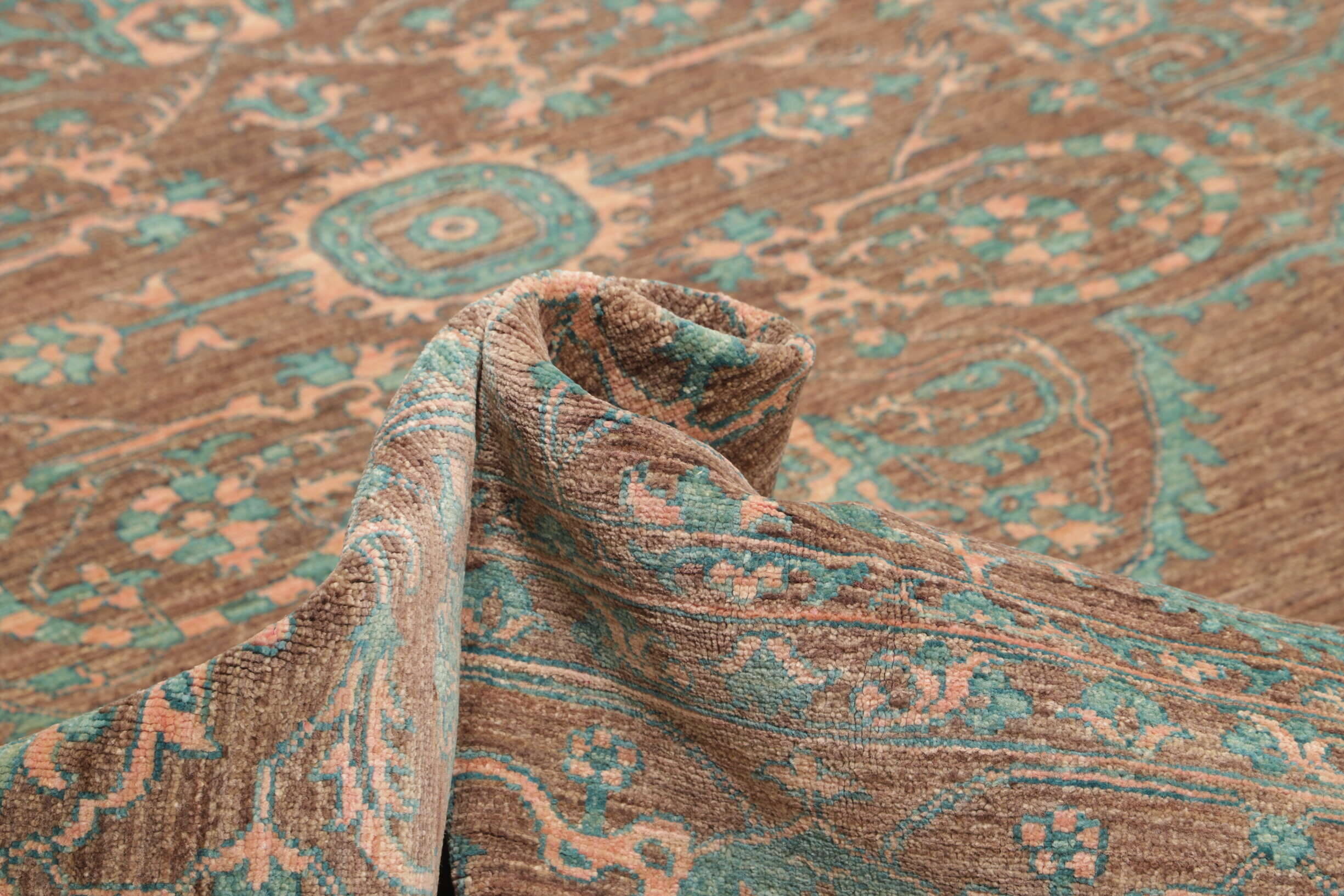 RSN361086-00008 Ziegler Teppich Legend 278x369cm Orientteppich grün Handgeknüpft