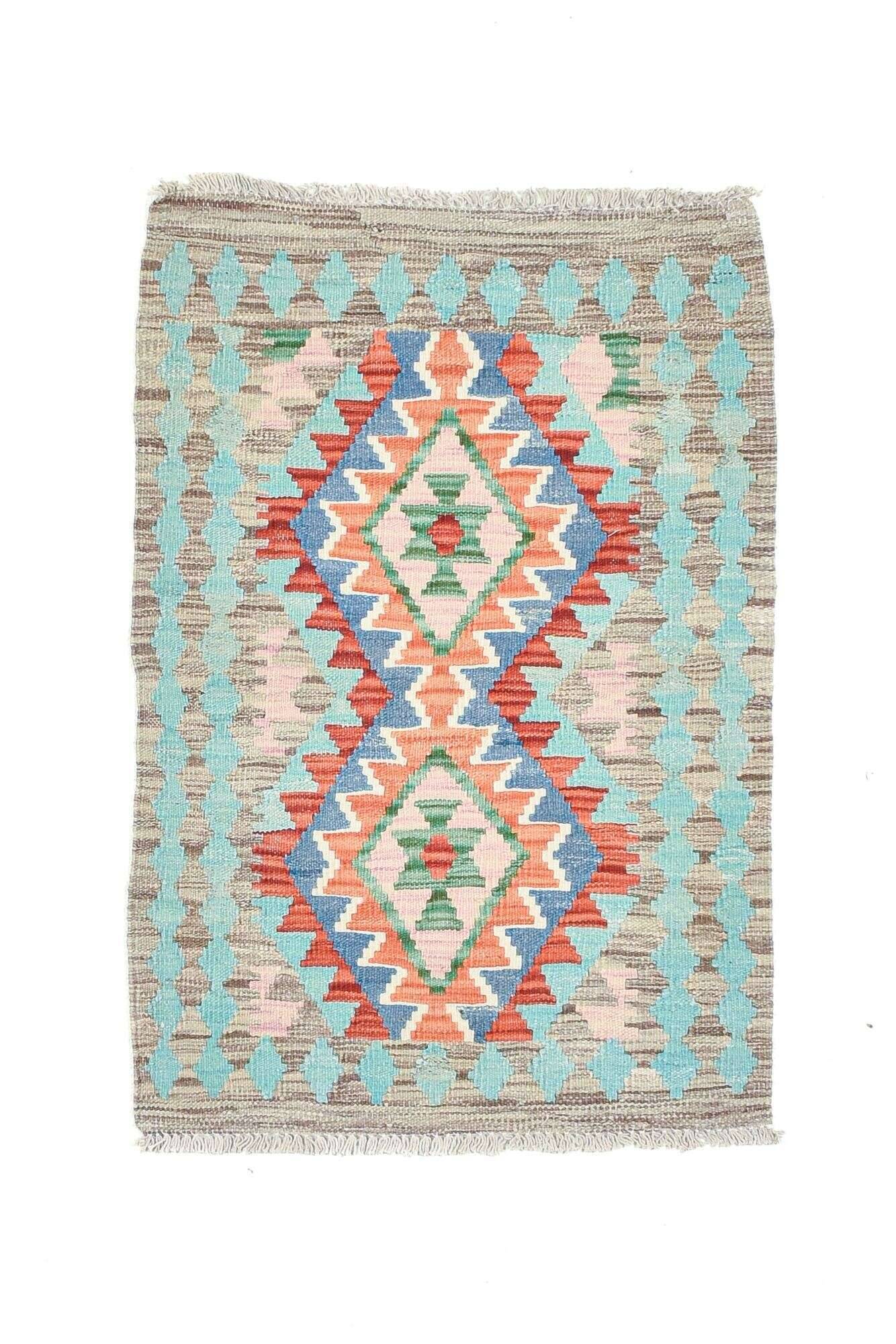 tablashah_3315_800multicolor_434891_1 Handgewebter Kelim Teppich Tablashah Schurwolle bunt 060x088cm