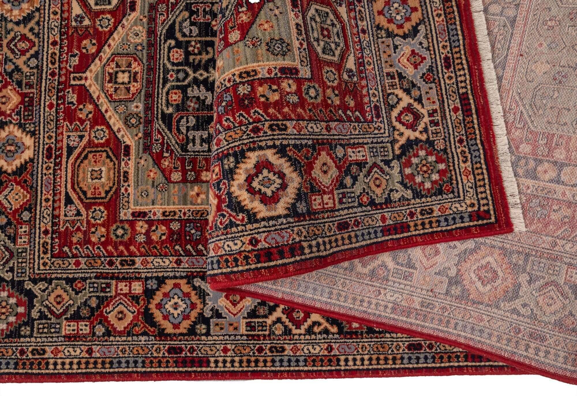 Saharna_7275_205redmulti_422804_9 Teppich Saharna 7275 Webteppich aus reiner Wolle
