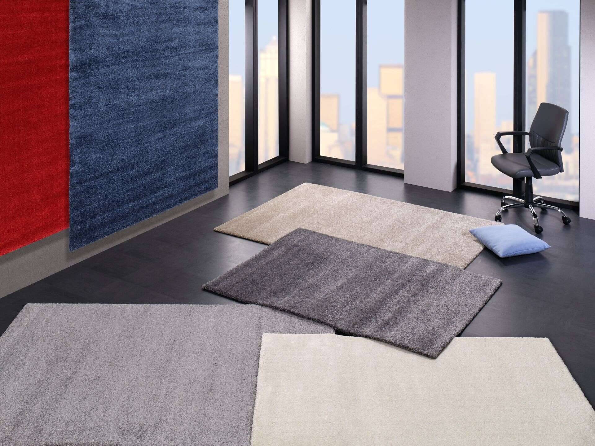 1239-640-5 Bellevue Hochflor Teppich Shaggy Teppich Softteppich