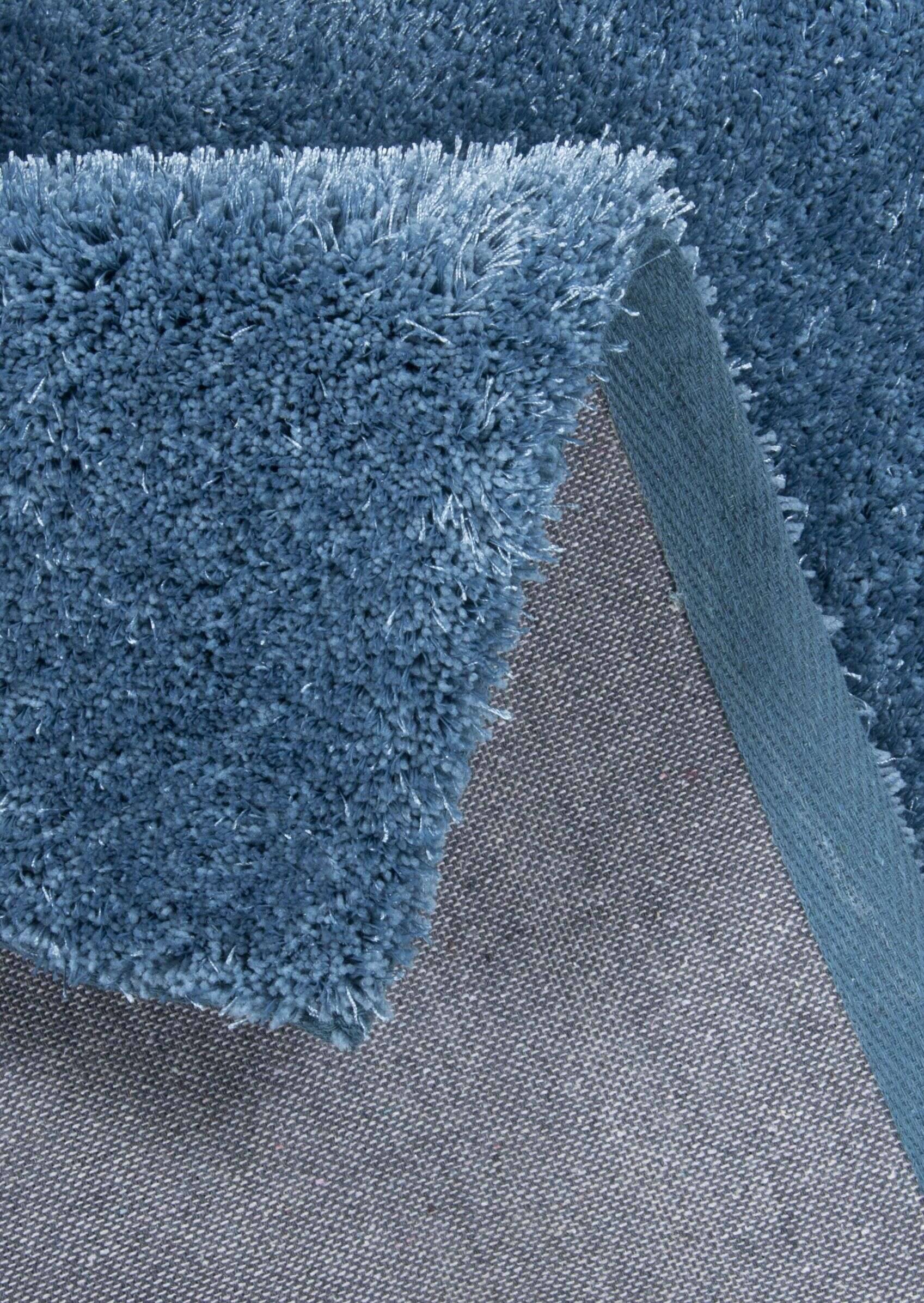 Alessia_Uni_700blue_408057_9 Teppich uni Alessia Shaggy Kuschelteppich