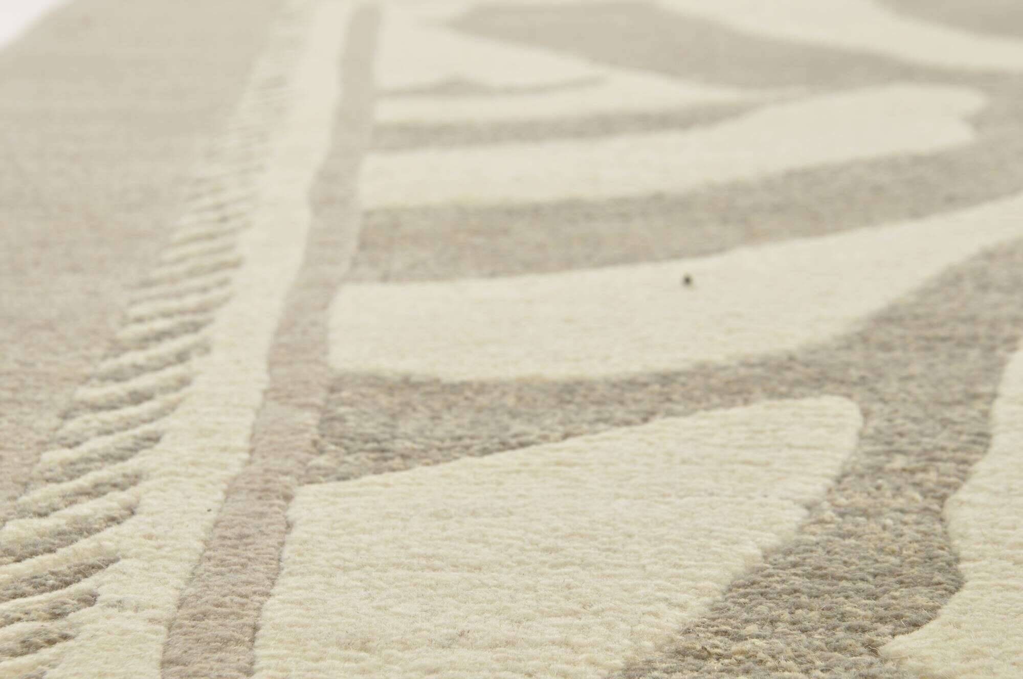 TalongaSilk_RSK578_552beige_110410_3 Nepal Teppich Handgeknüpft Talonga Silk ca. 162x232 cm