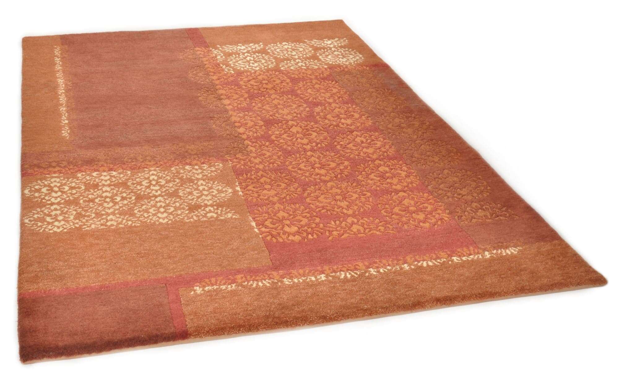 Talonga-Silk Nepalteppich ca: 164 x 233 cm Handgeknüpft