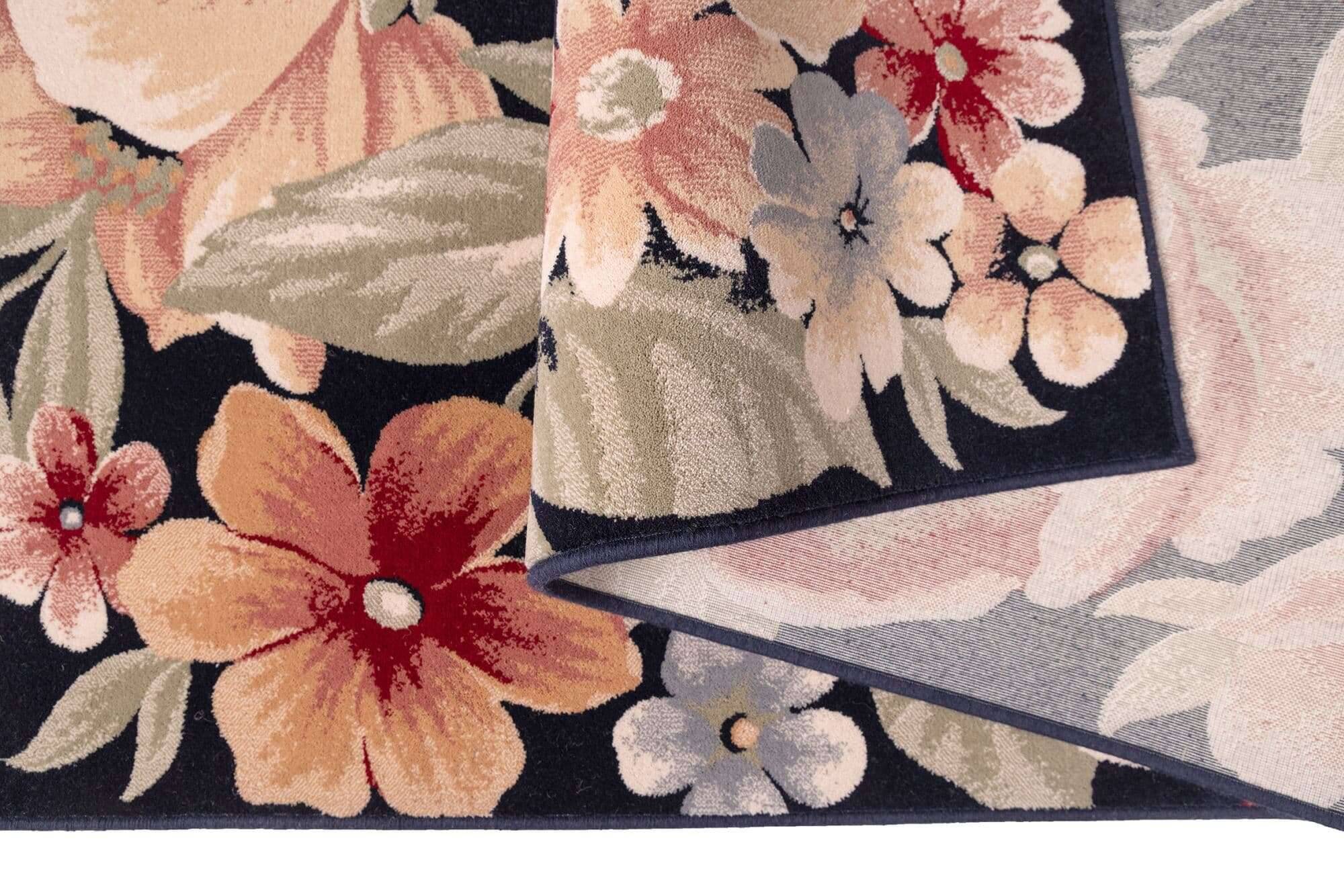 Floresti_7091_800multi_722835_9 Blumen Teppich Floresti 7091 Webteppich reine Wolle
