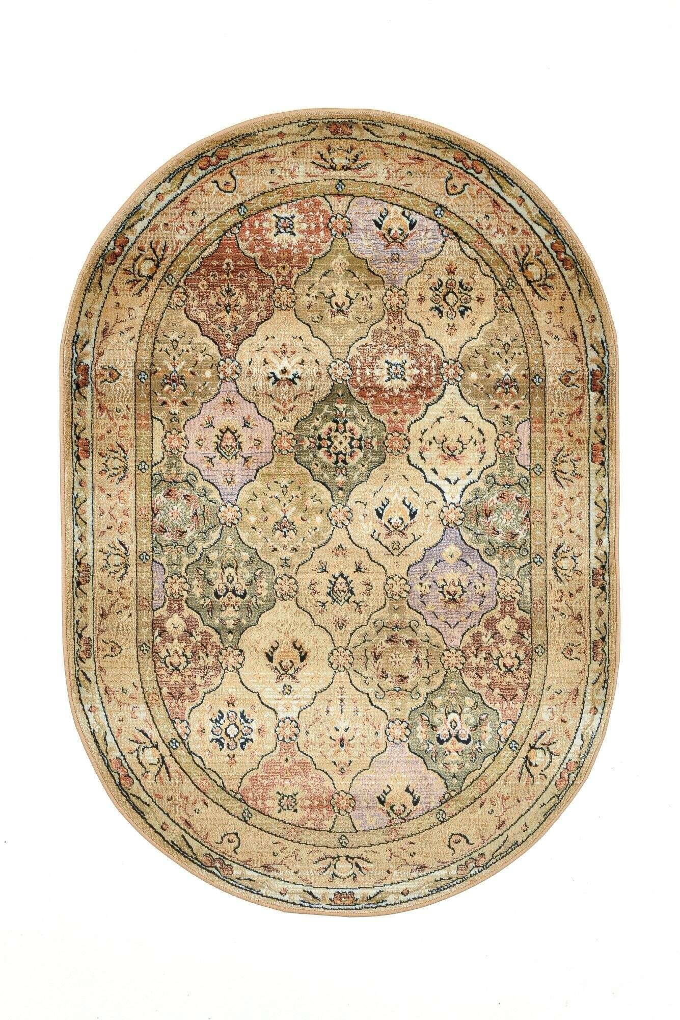 gabiro_208_550beige_423600_1 Orientteppich Gabiro 208 Teppich Klassisch Oval
