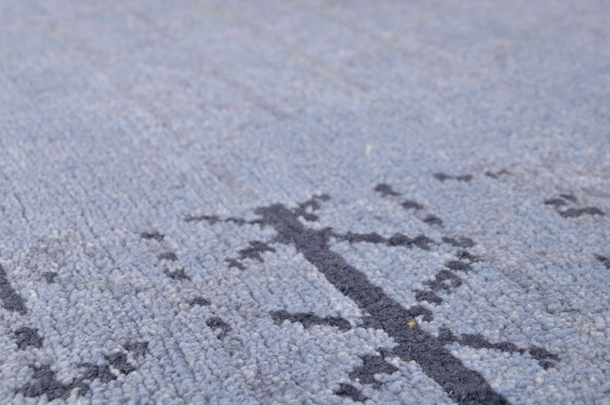 TalongaSilk_RSK564_702blue_110524_3 Talonga Silk Nepal-Teppich ca: 165 x 235 cm Handgeknüpft