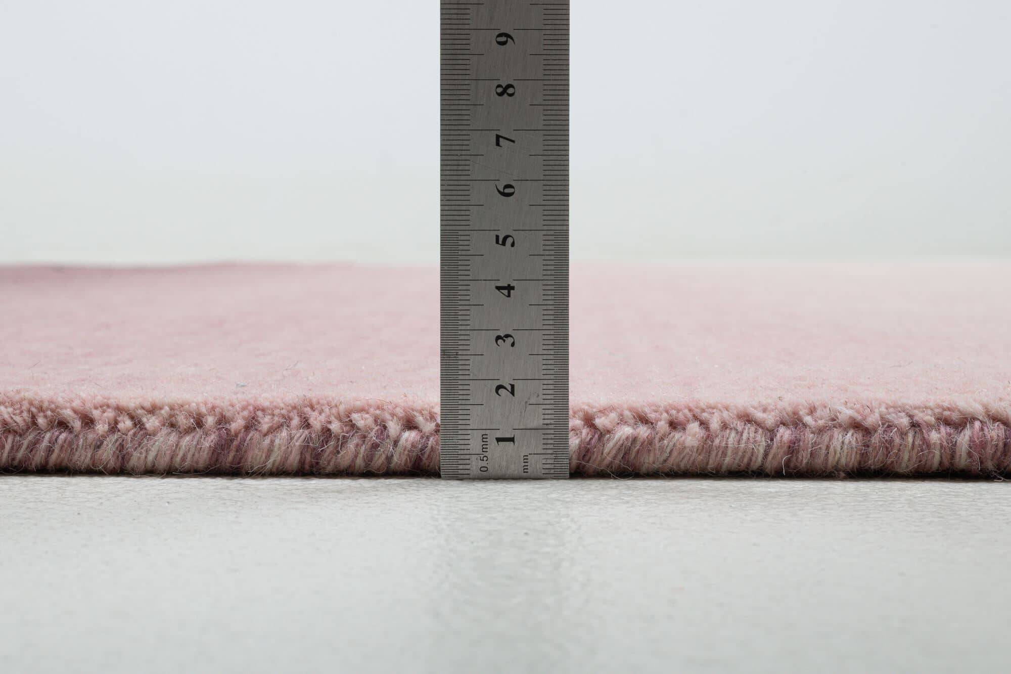 Teppich Modern 160x230cm Wanda handgewebt Schurwolle lila