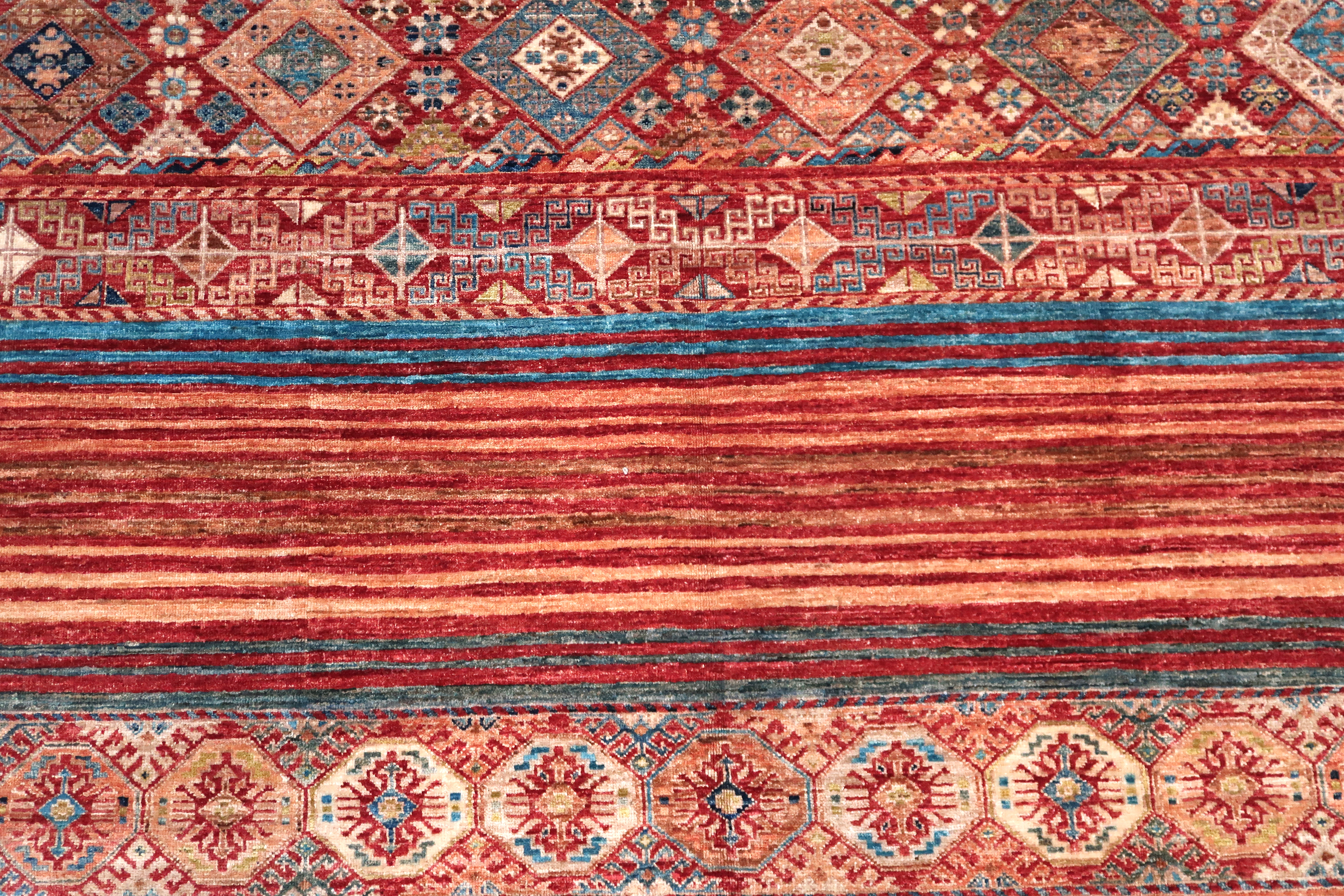 Smaragd Orientteppich Handgeknüpft 167x238 cm Schurwolle