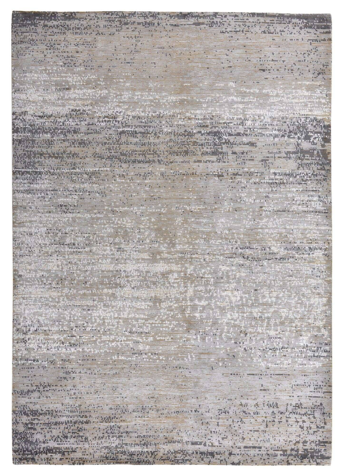 ribeyesilk60_c750_669greygold_427583_1 Nepal Teppich Rib Eye Silk 60 Wolle Seide im Wunschmaß