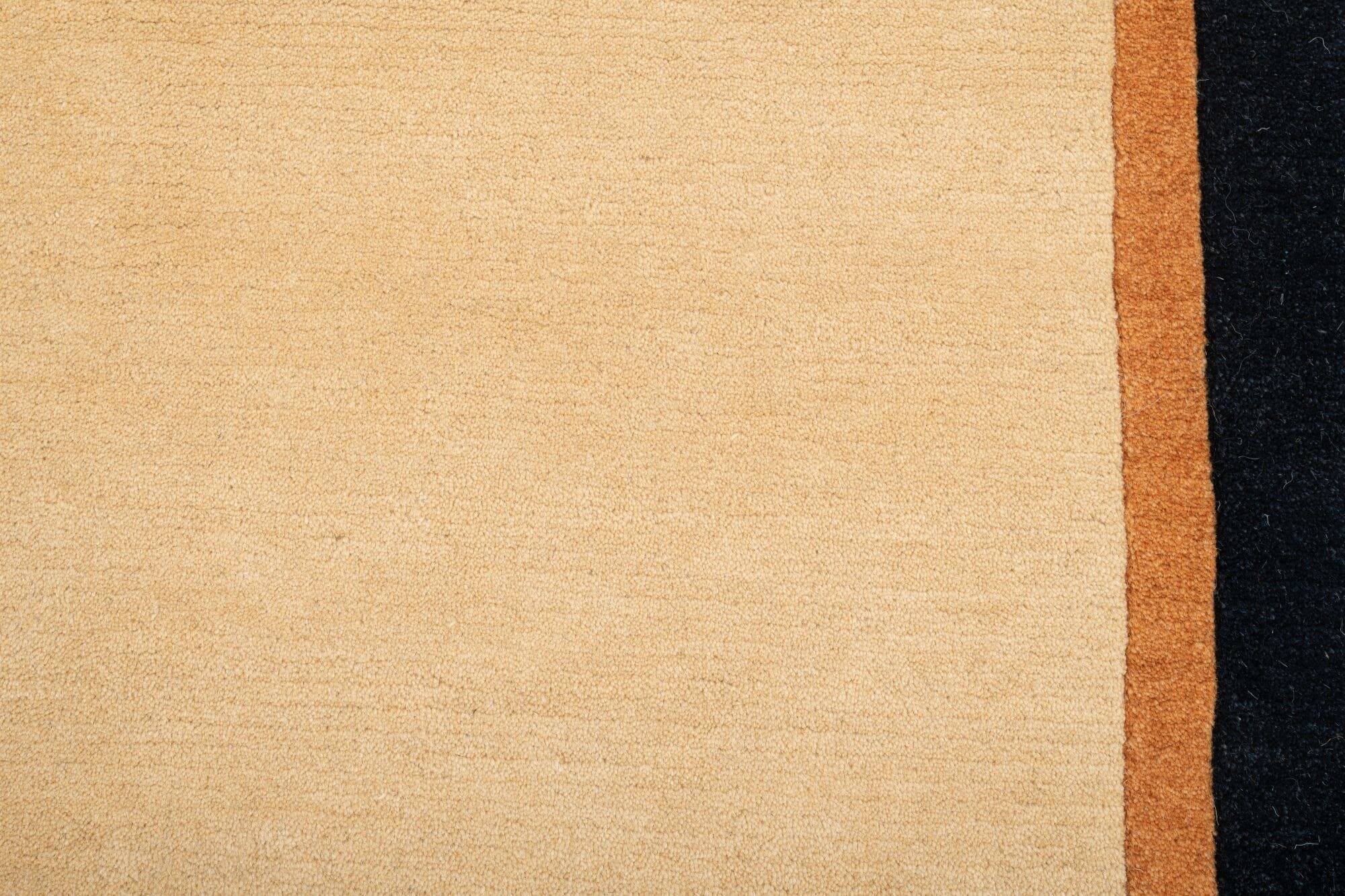 Handgeknüpfter Teppich KAILASH Schurwolle Viskose Wunschmaß Handgeknüpfter Teppich KAILASH Schurwolle Viskose Wunschmaß