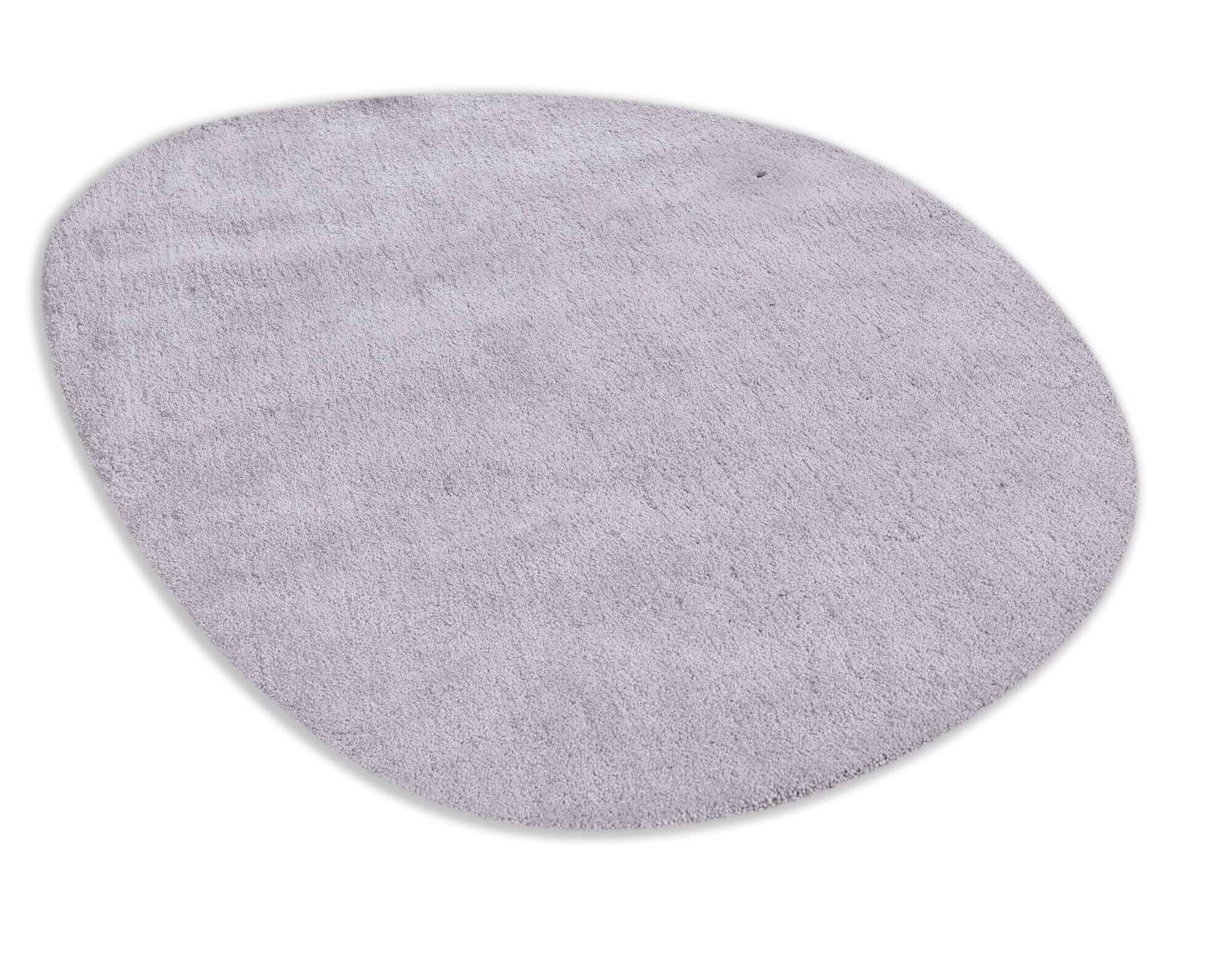 Cozy_uni_pebble_650grey_426124_2 Tom Tailor COZY PEBBLE UNI Teppich Formteppich