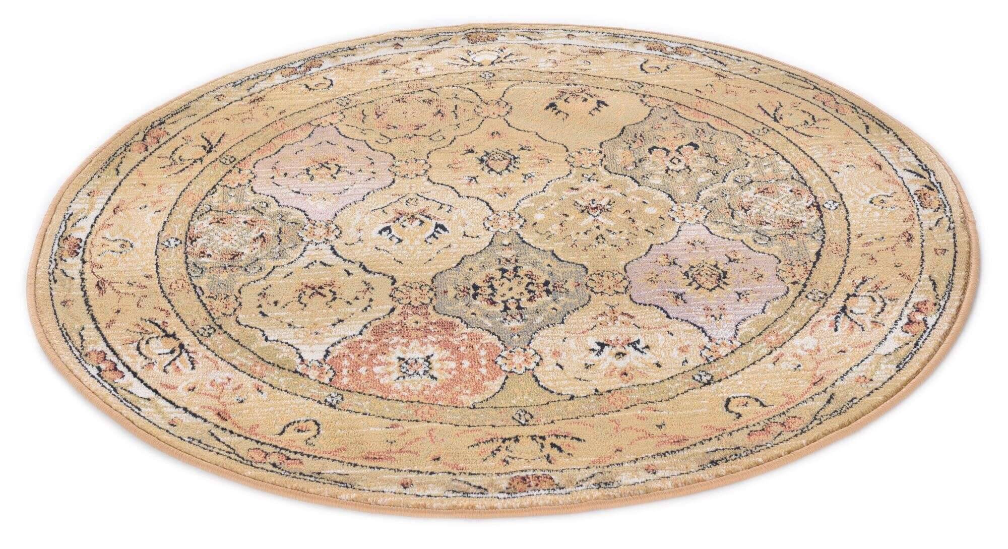 Orientteppich Gabiro 208 Teppich Klassisch Rund