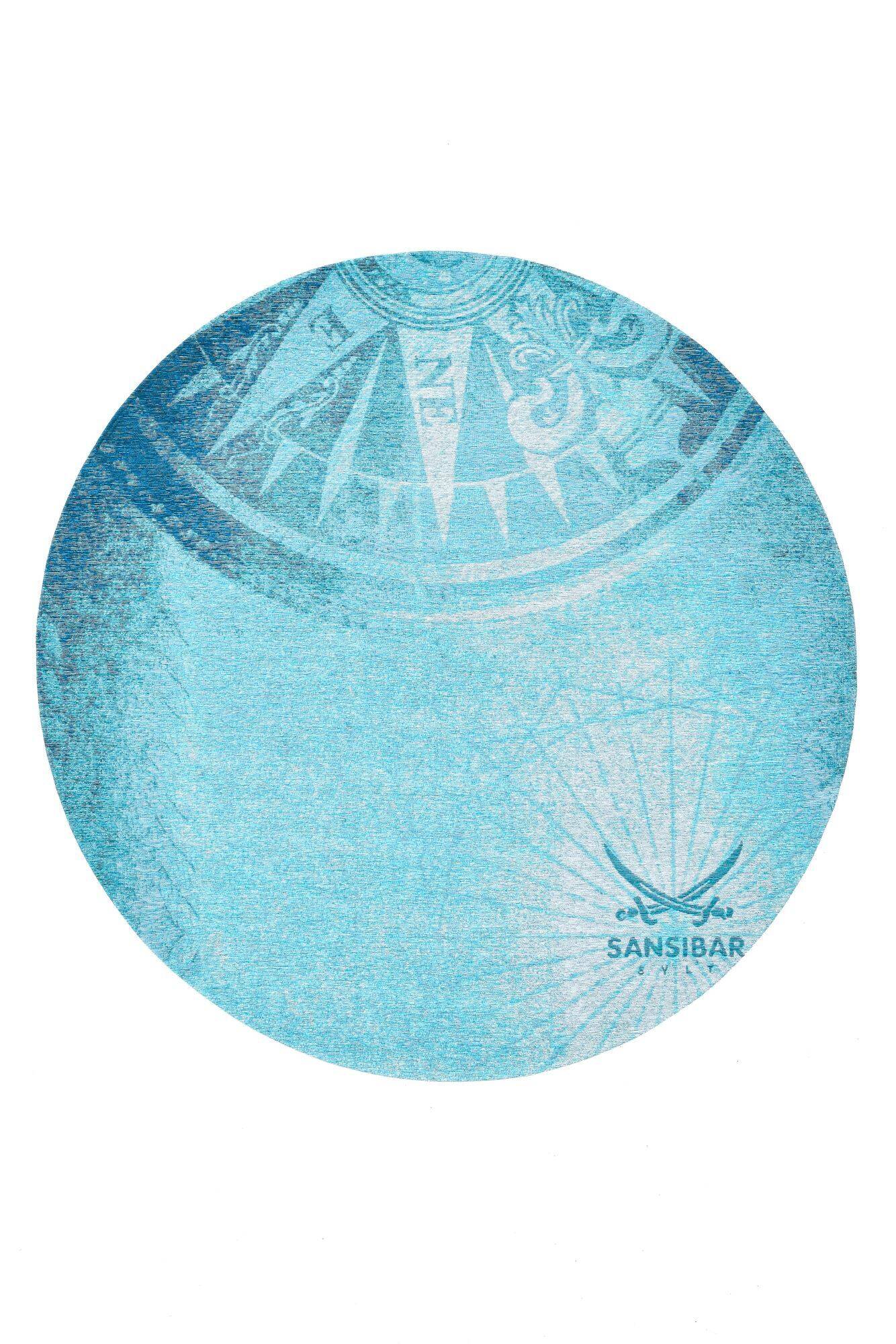 Sansibar Flachgewebe Design Teppich Keitum Rund Sansibar Flachgewebe Design Teppich Keitum Rund