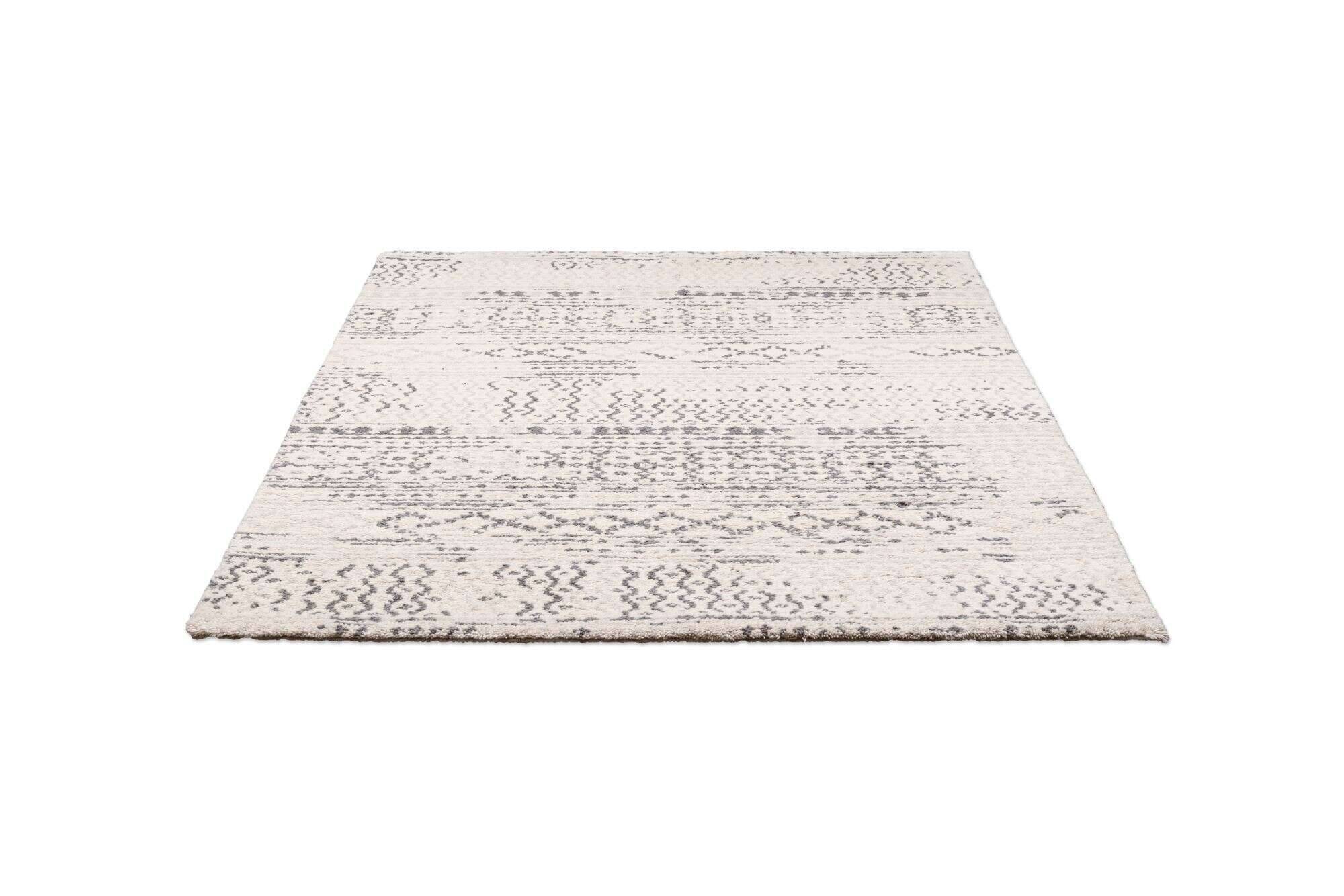 soho_zo-3218-19_101white_418202_22 Vintage Design Teppich Soho Handgeknüpft Schurwolle beige 160x230cm