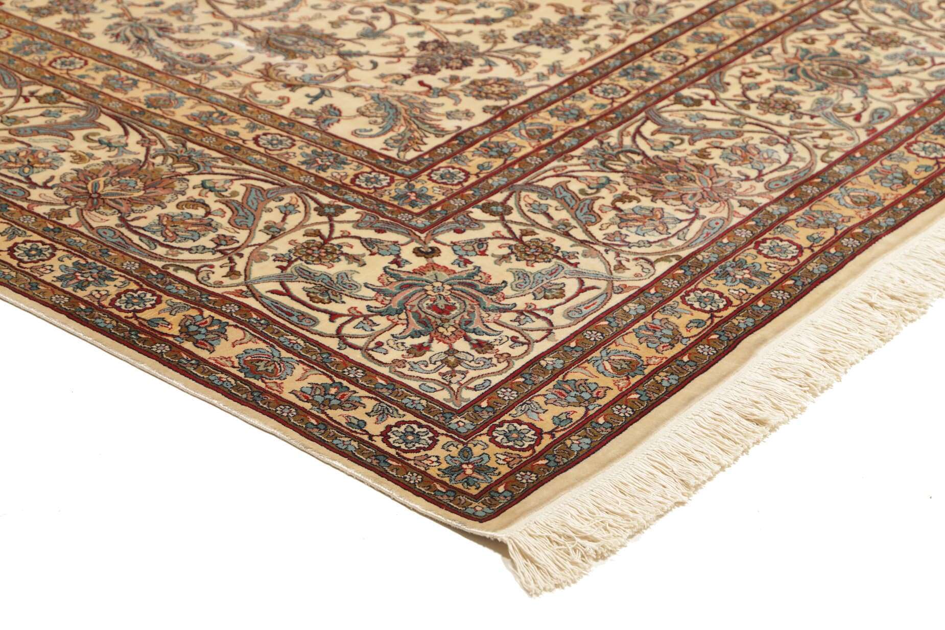 Teppich Kashmir Seide 24/24 Knüpfung 242x337 cm